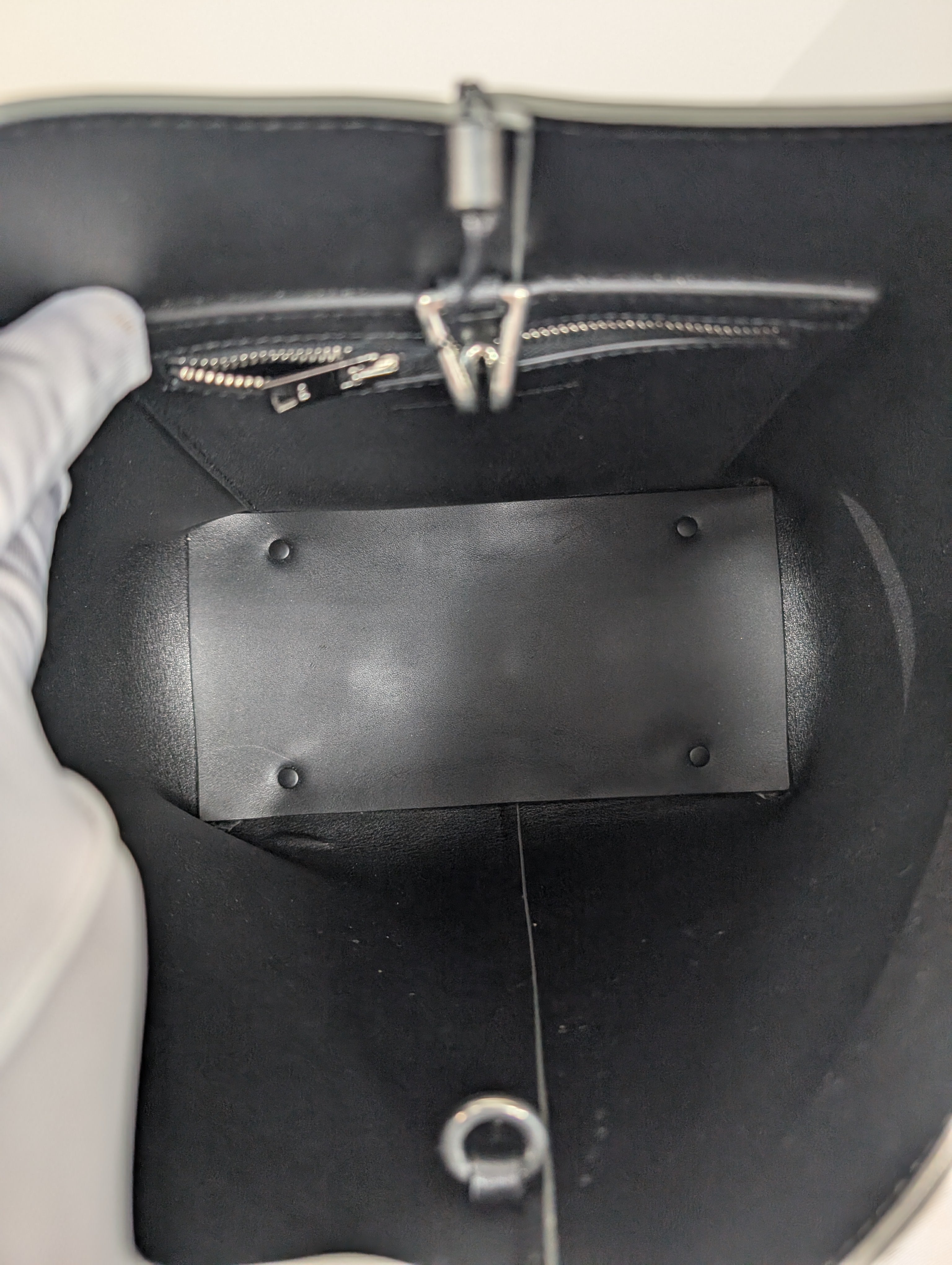 Hermes Black Evelyne III PM Bag in Epsom Leather