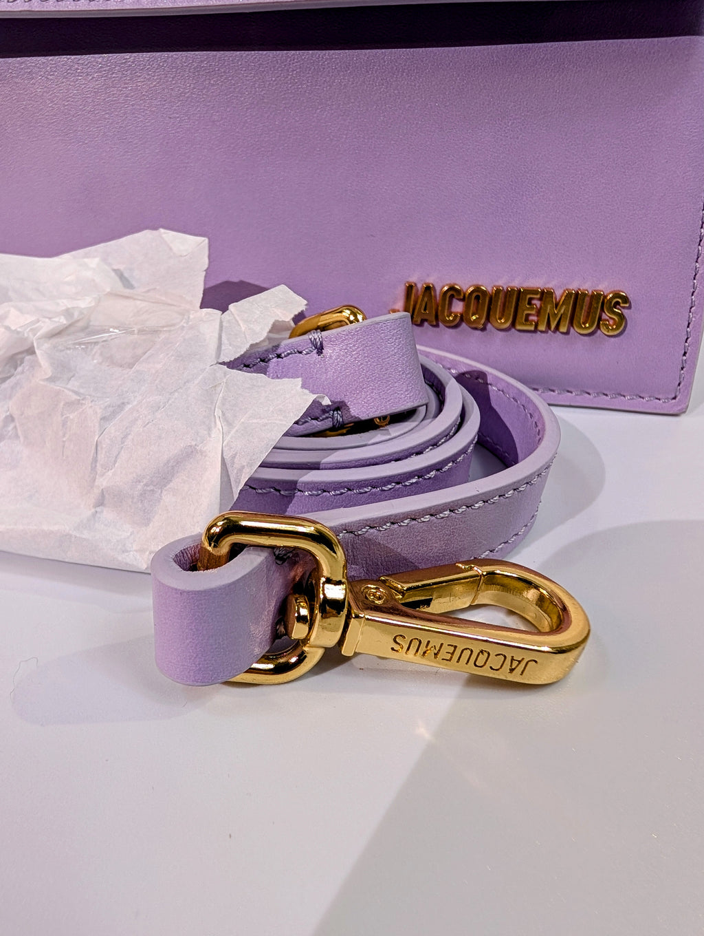 Jacquemus Lilac Le Grand Chiquito Bag
