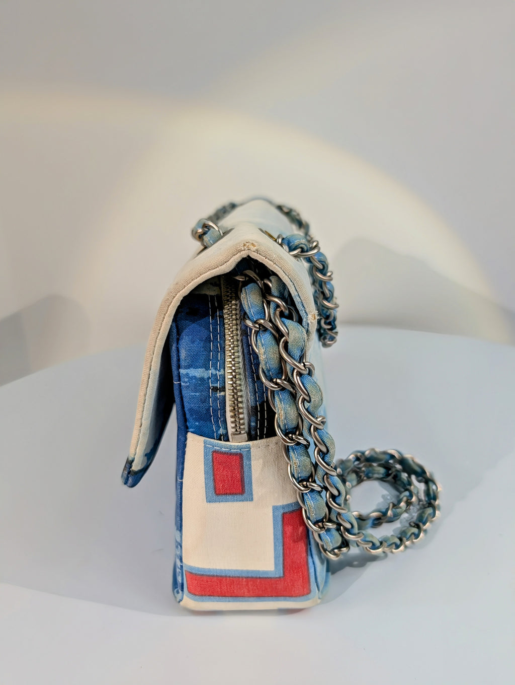 Chanel Rare Runway Vintage Surf Flap Bag