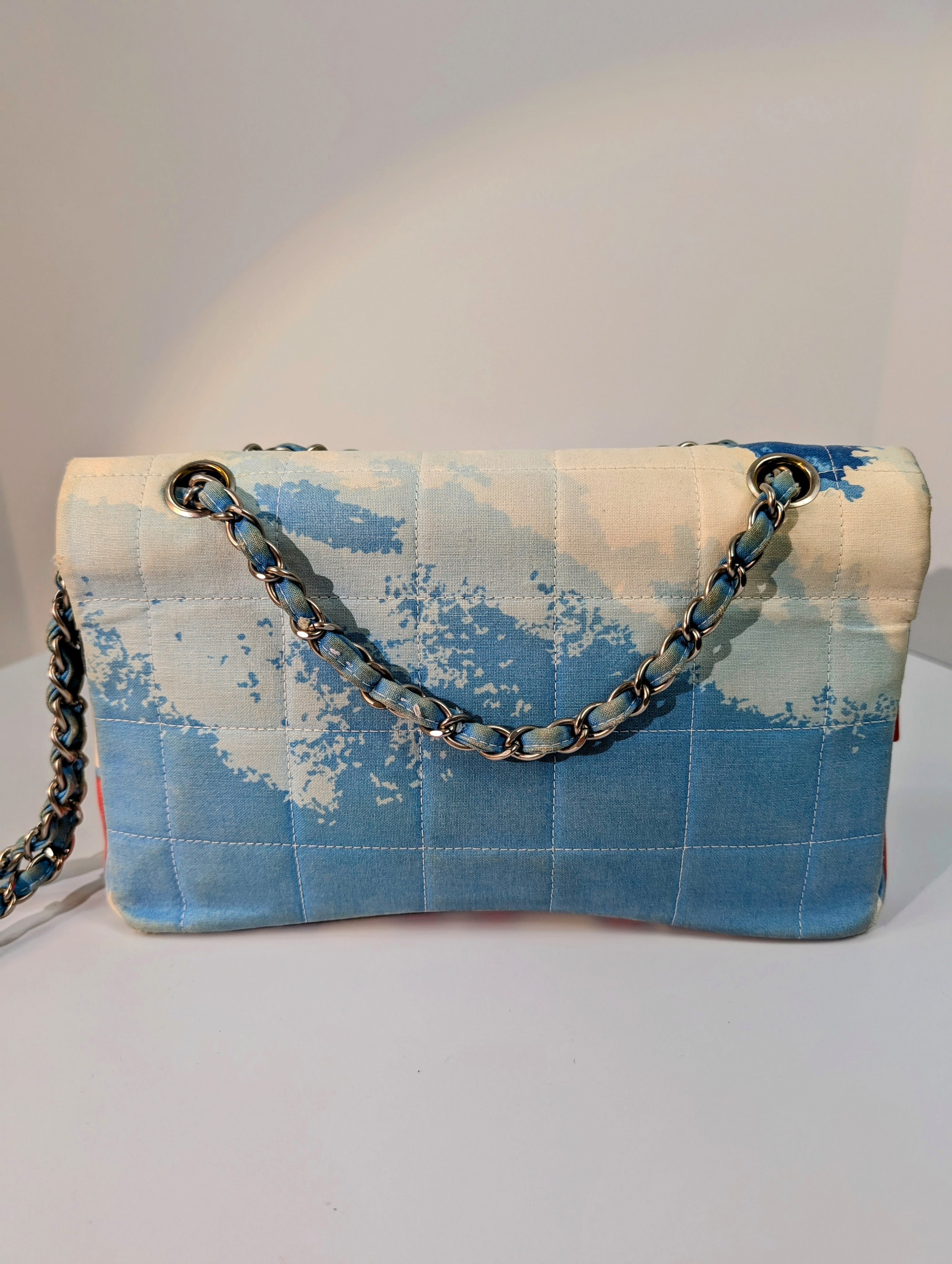 Chanel Rare Runway Vintage Surf Flap Bag