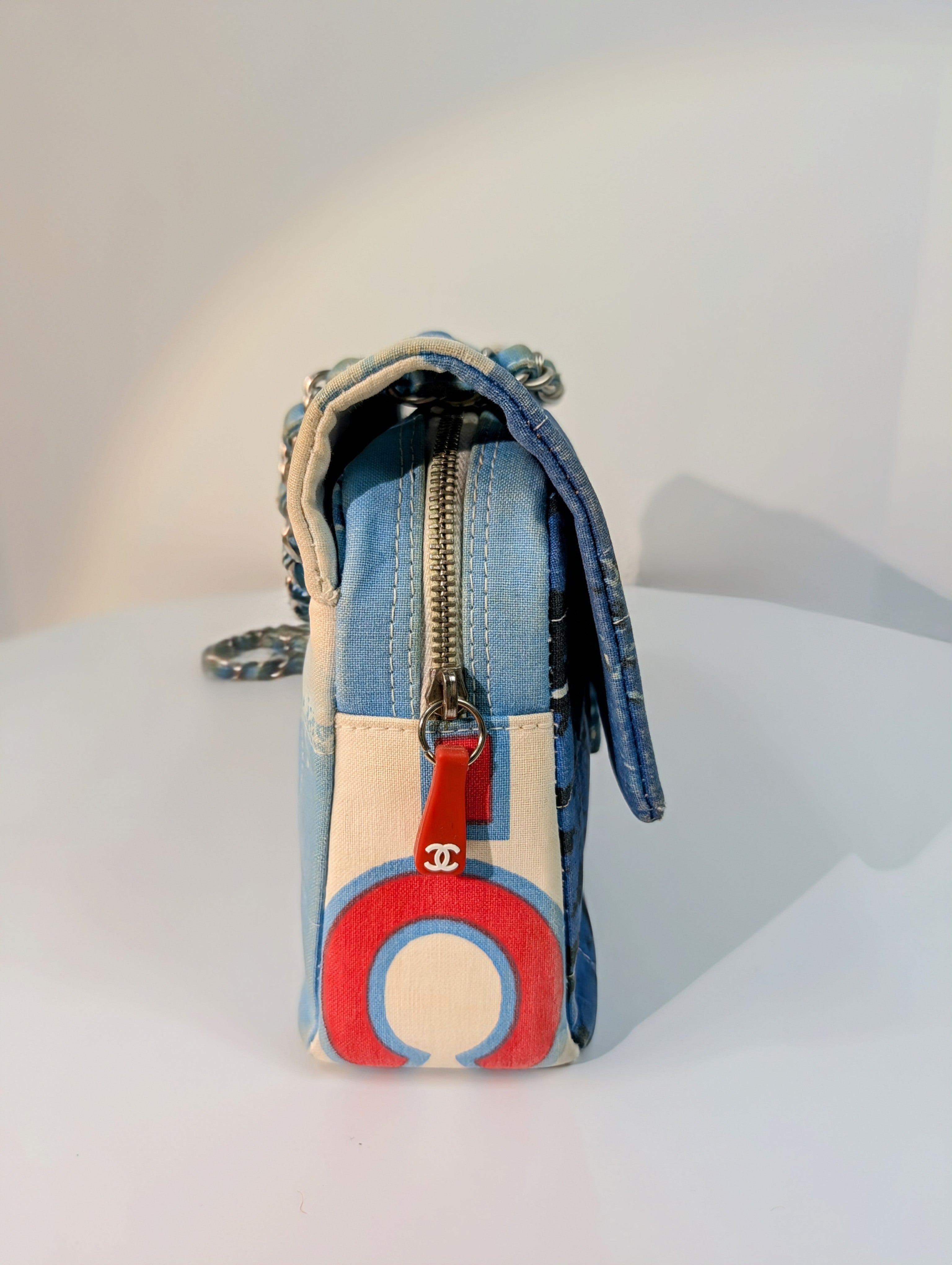 Chanel Rare Runway Vintage Surf Flap Bag