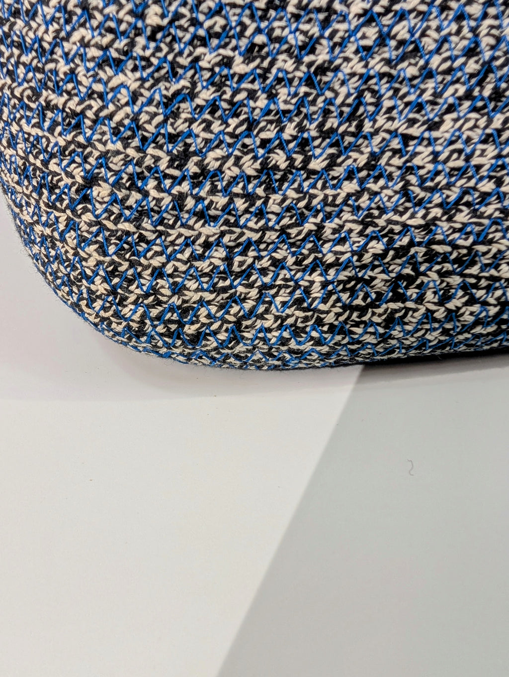Balenciaga Zip-Zagger Woven Tote with Pouch