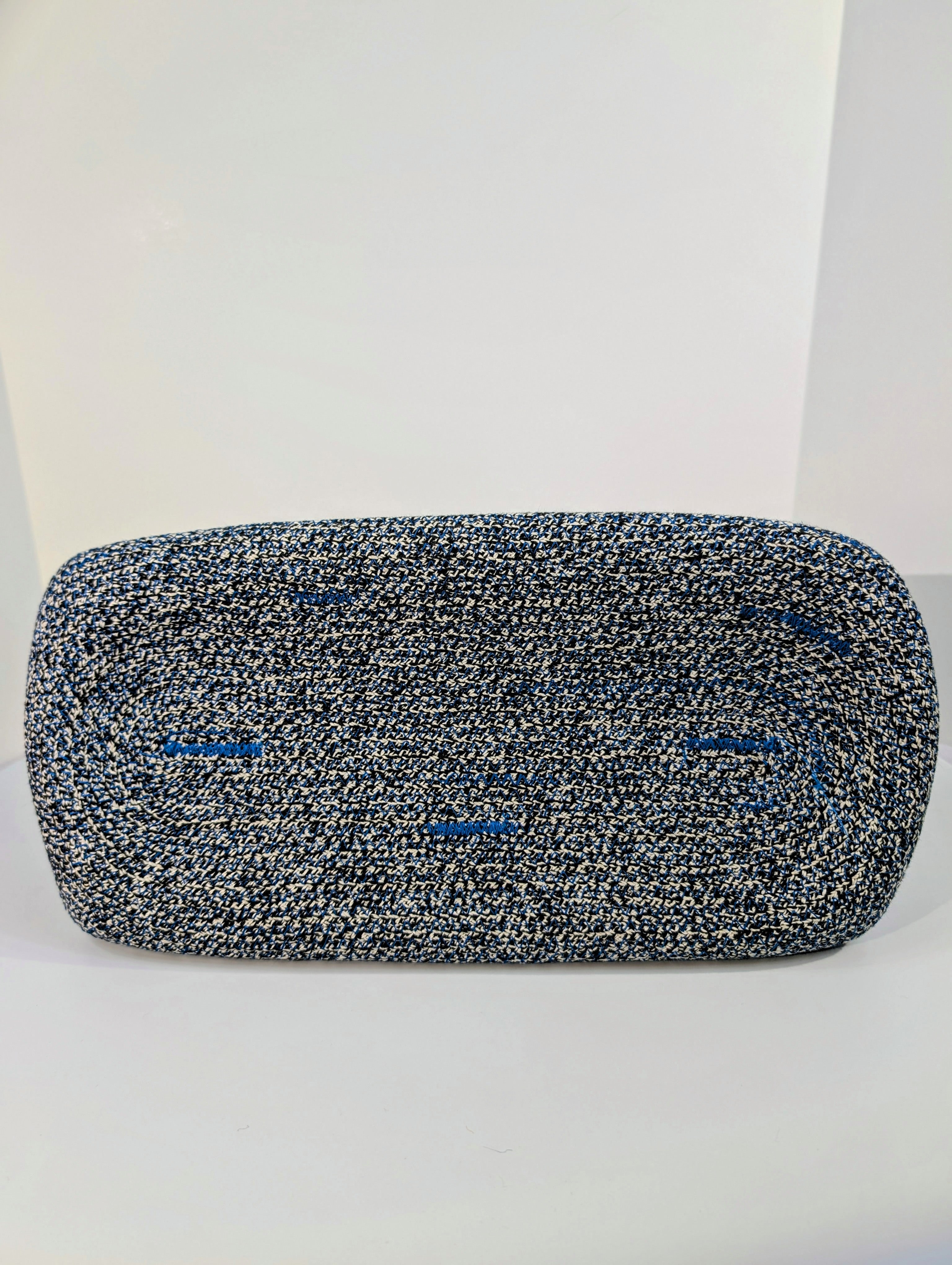 Balenciaga Zip-Zagger Woven Tote with Pouch
