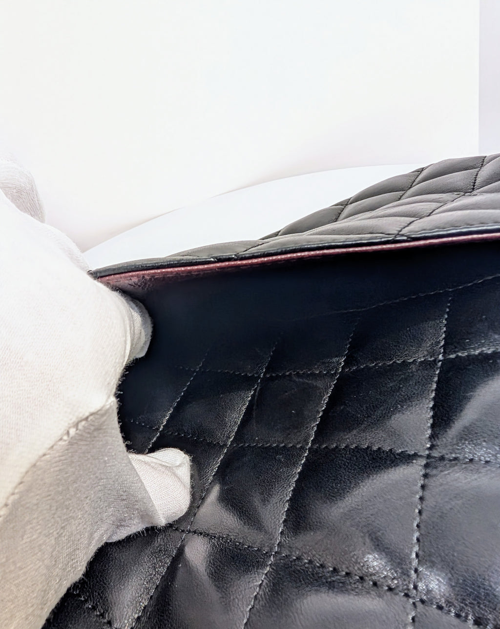 Chanel Black Classic Jumbo Double Flap Lambskin Bag