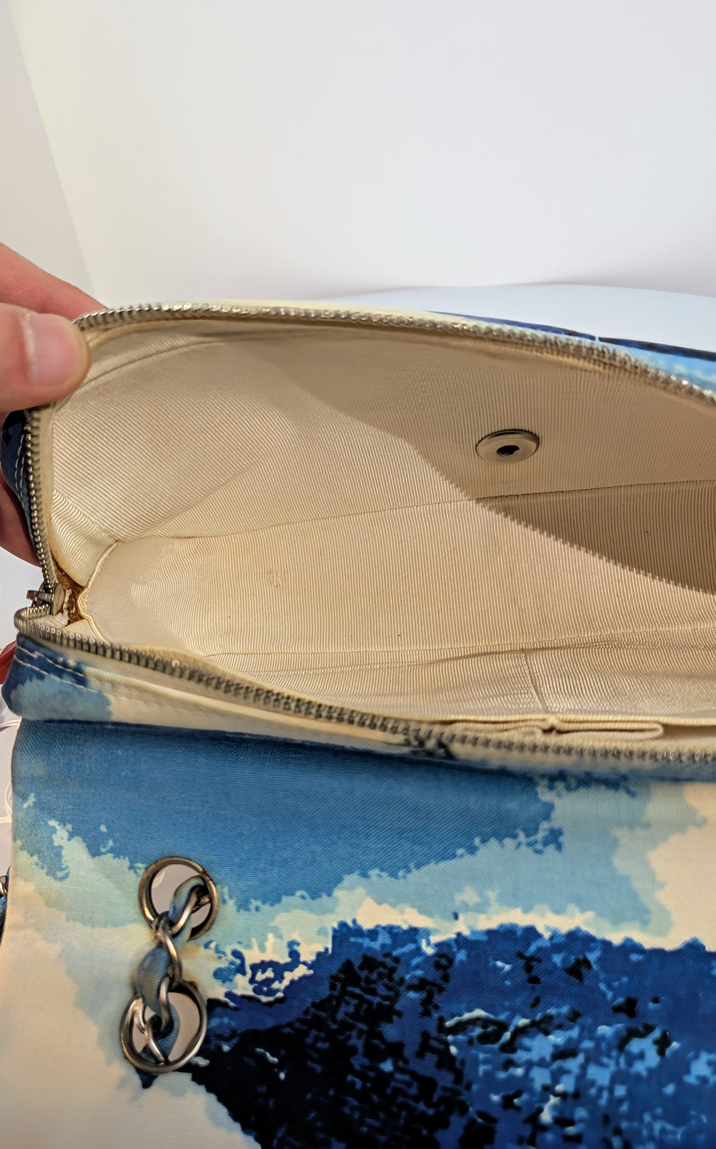 Chanel Rare Runway Vintage Surf Flap Bag
