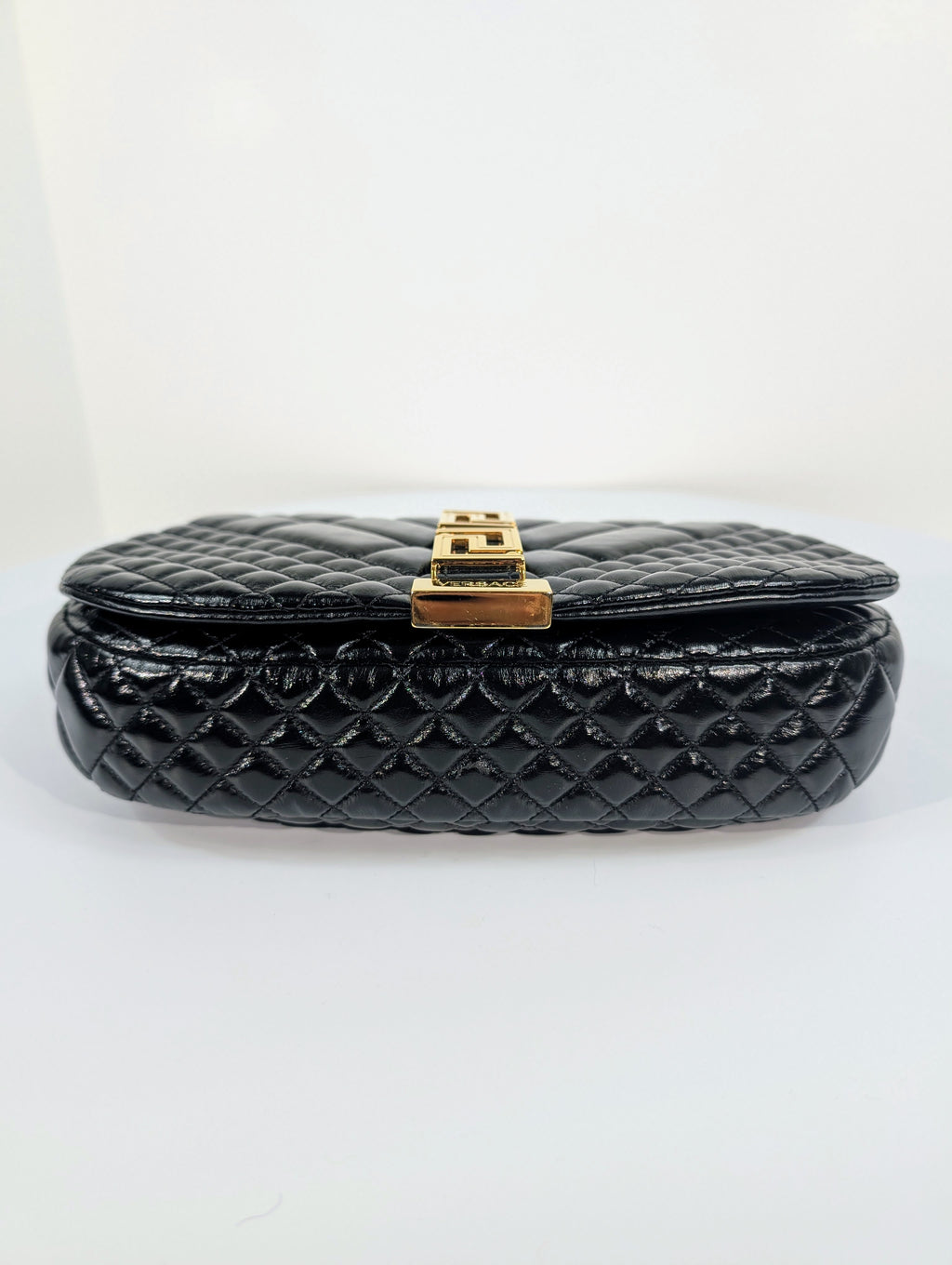Versace Virtus Black Shoulder Bag