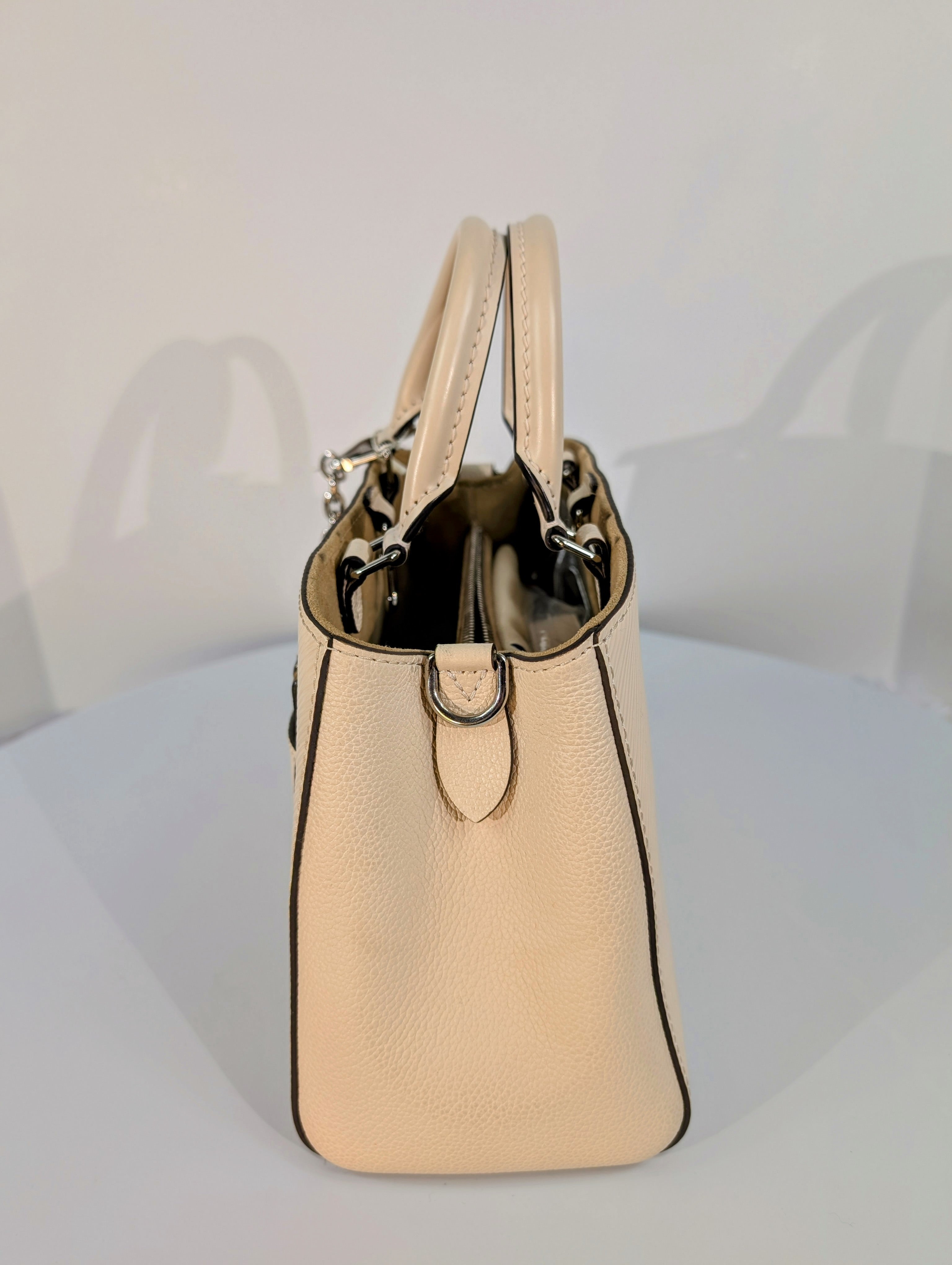 Louis Vuitton Cream Marelle BB Tophandle Bag