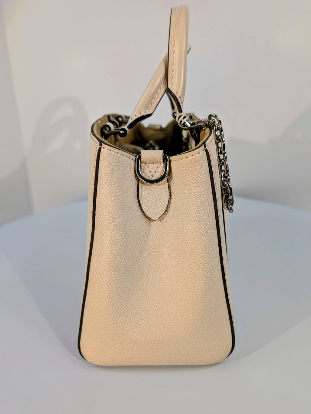 Louis Vuitton Cream Marelle BB Tophandle Bag
