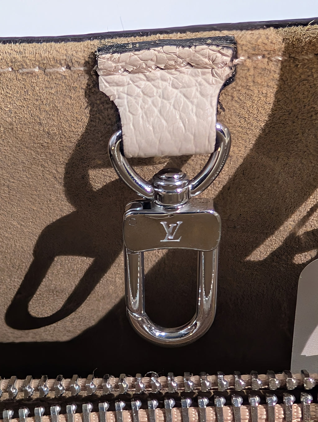 Louis Vuitton Cream Marelle BB Tophandle Bag