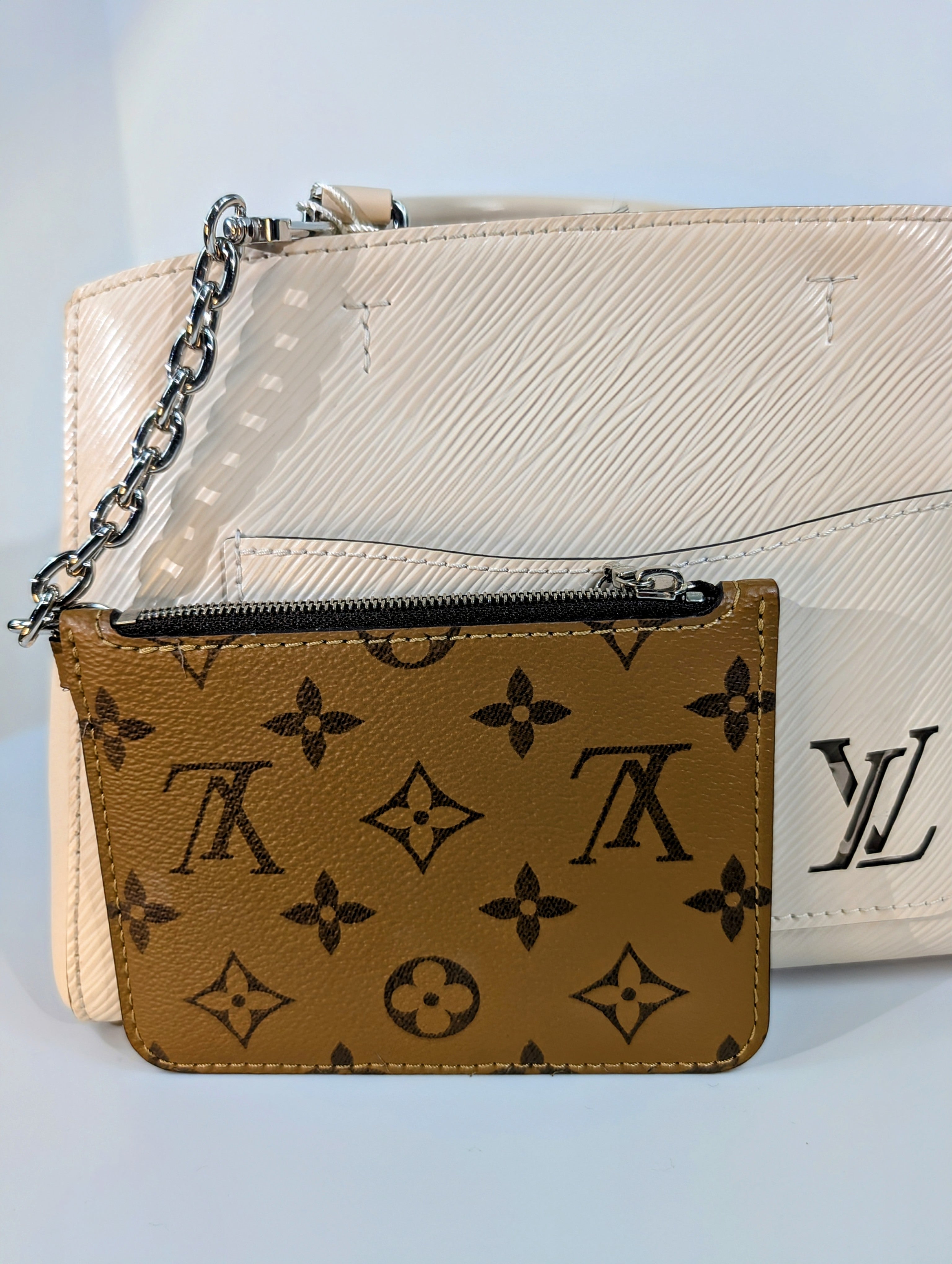 Louis Vuitton Cream Marelle BB Tophandle Bag