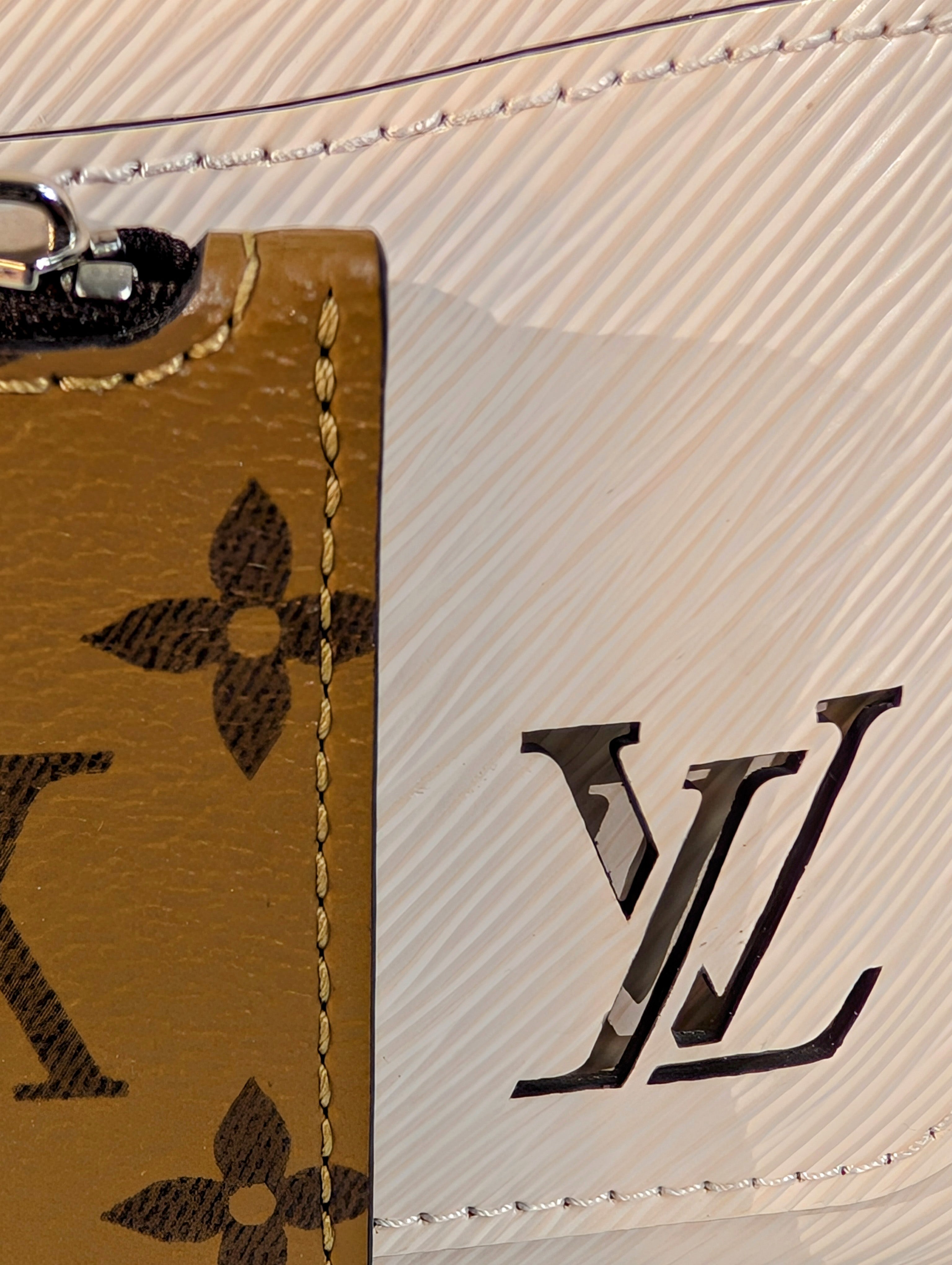 Louis Vuitton Cream Marelle BB Tophandle Bag