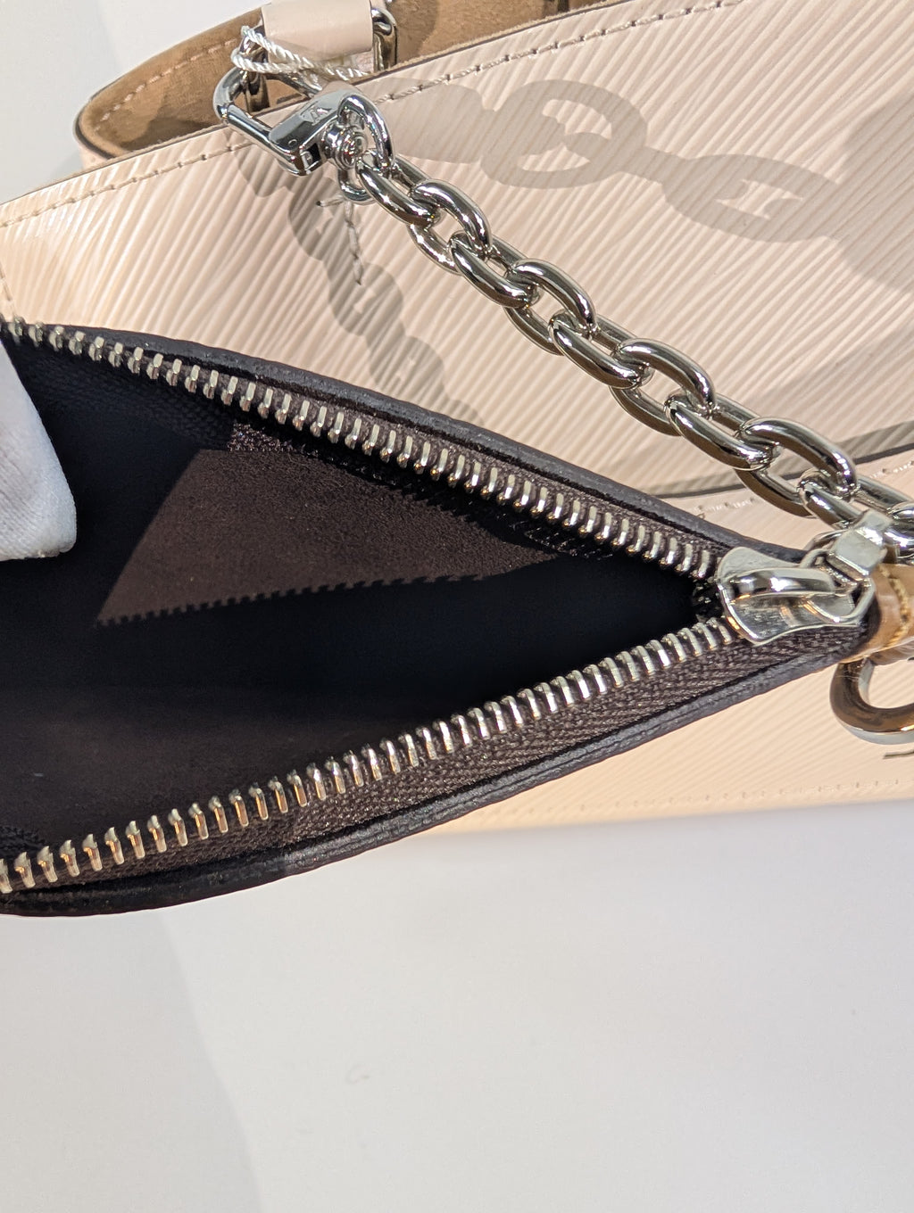 Louis Vuitton Cream Marelle BB Tophandle Bag