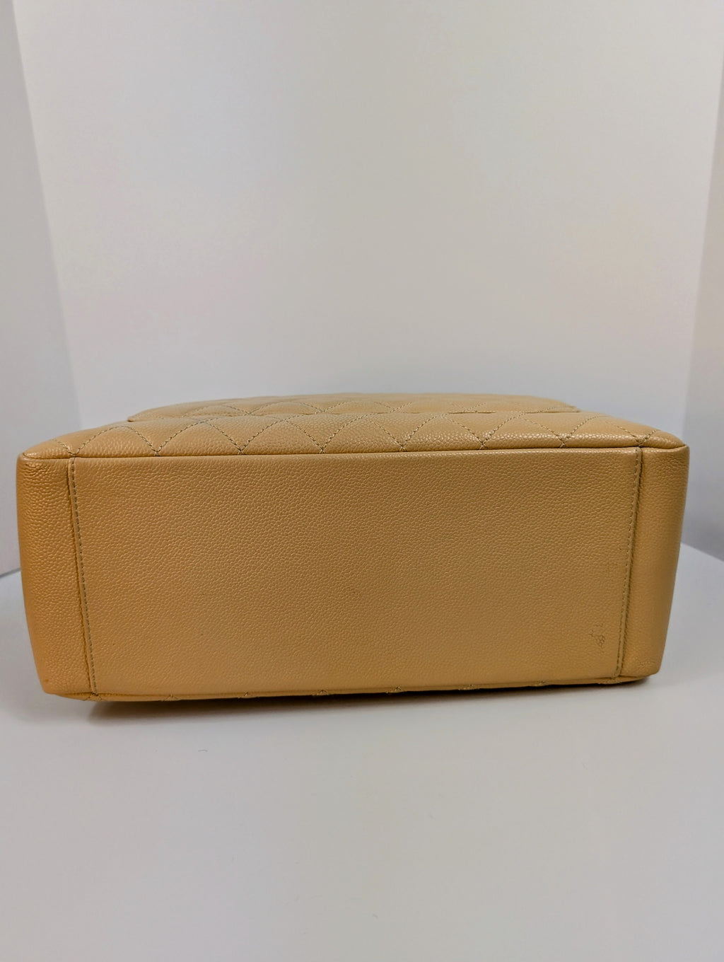 Chanel Beige Caviar Leather Grand Shopping Tote (GST)