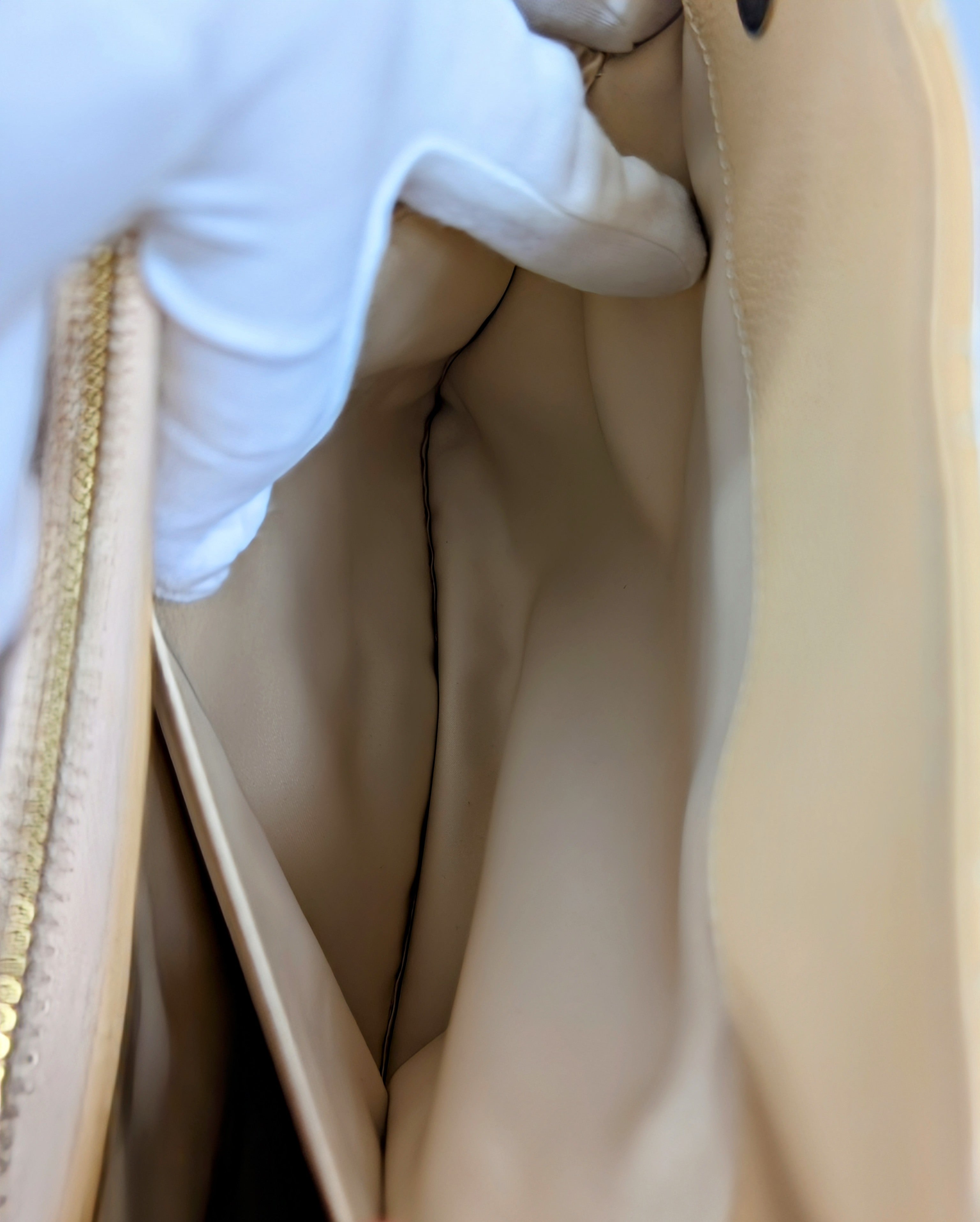Chanel Beige Caviar Leather Grand Shopping Tote (GST)