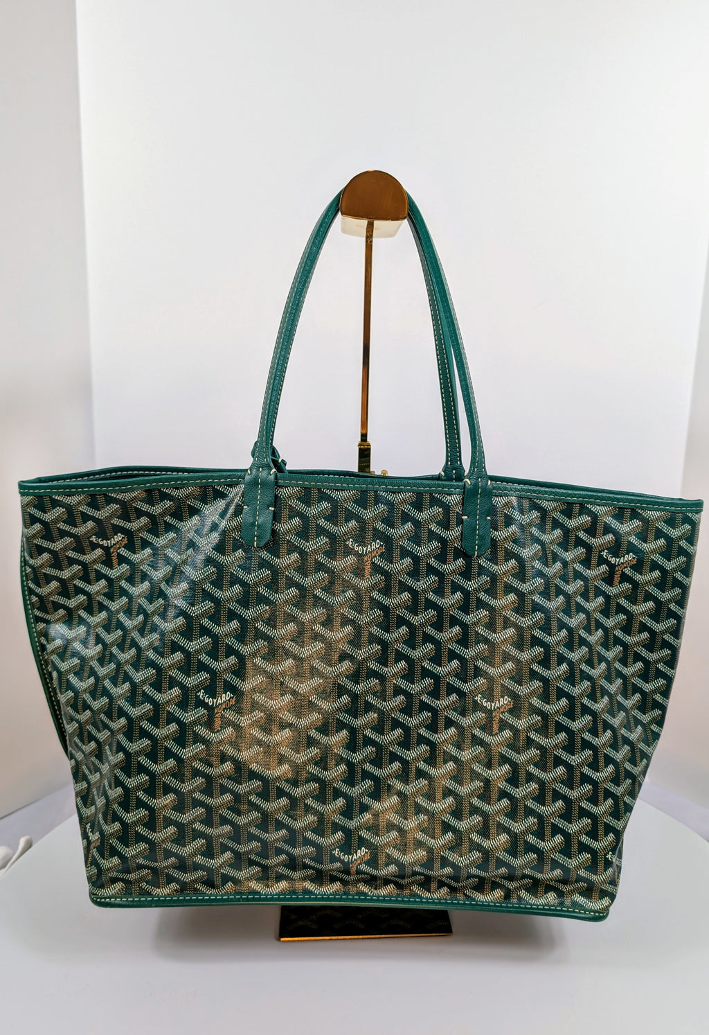 Goyard Anjou PM Tote Bag in Green, Reversible