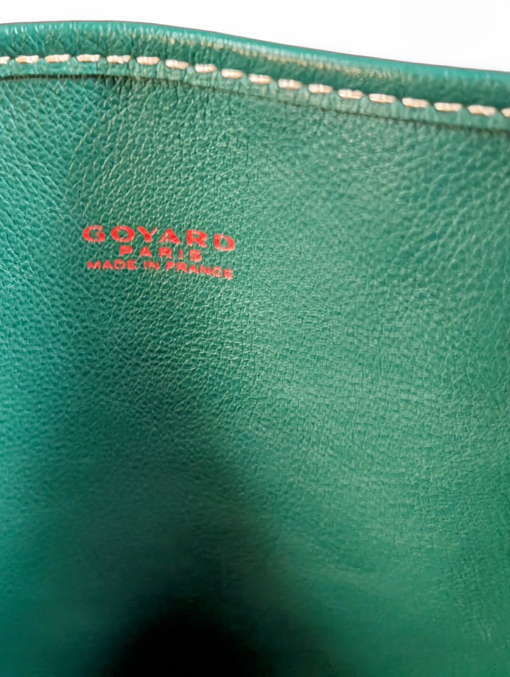 Goyard Anjou PM Tote Bag in Green, Reversible