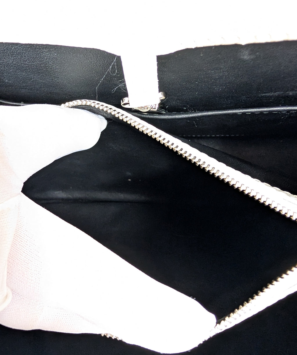 Louis Vuitton Light Grey Degrade Taulrillon Leather Capucines PM Bag