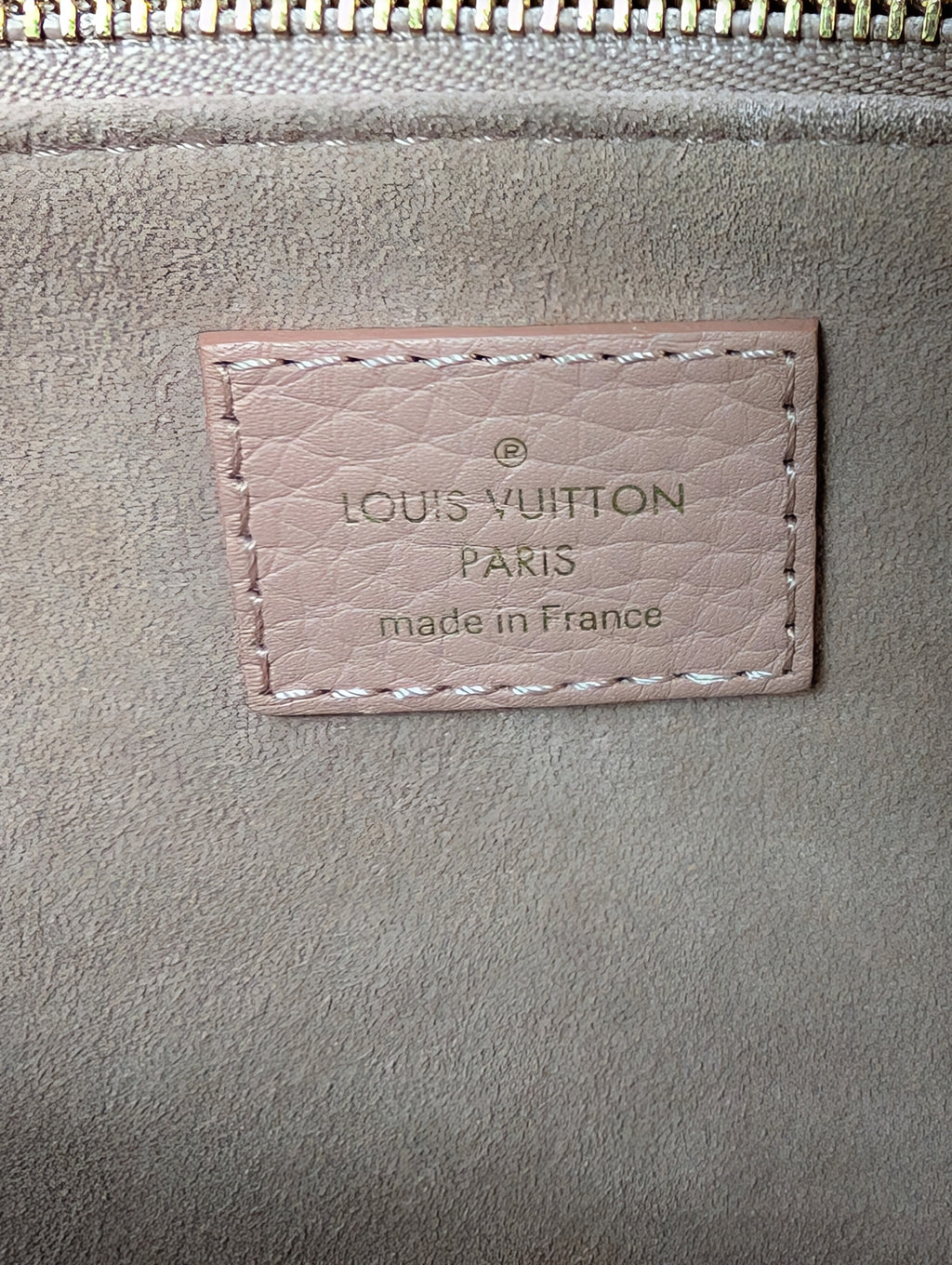 Louis Vuitton Pink Volta Bag in Taurillon Leather and Top Handle Bag