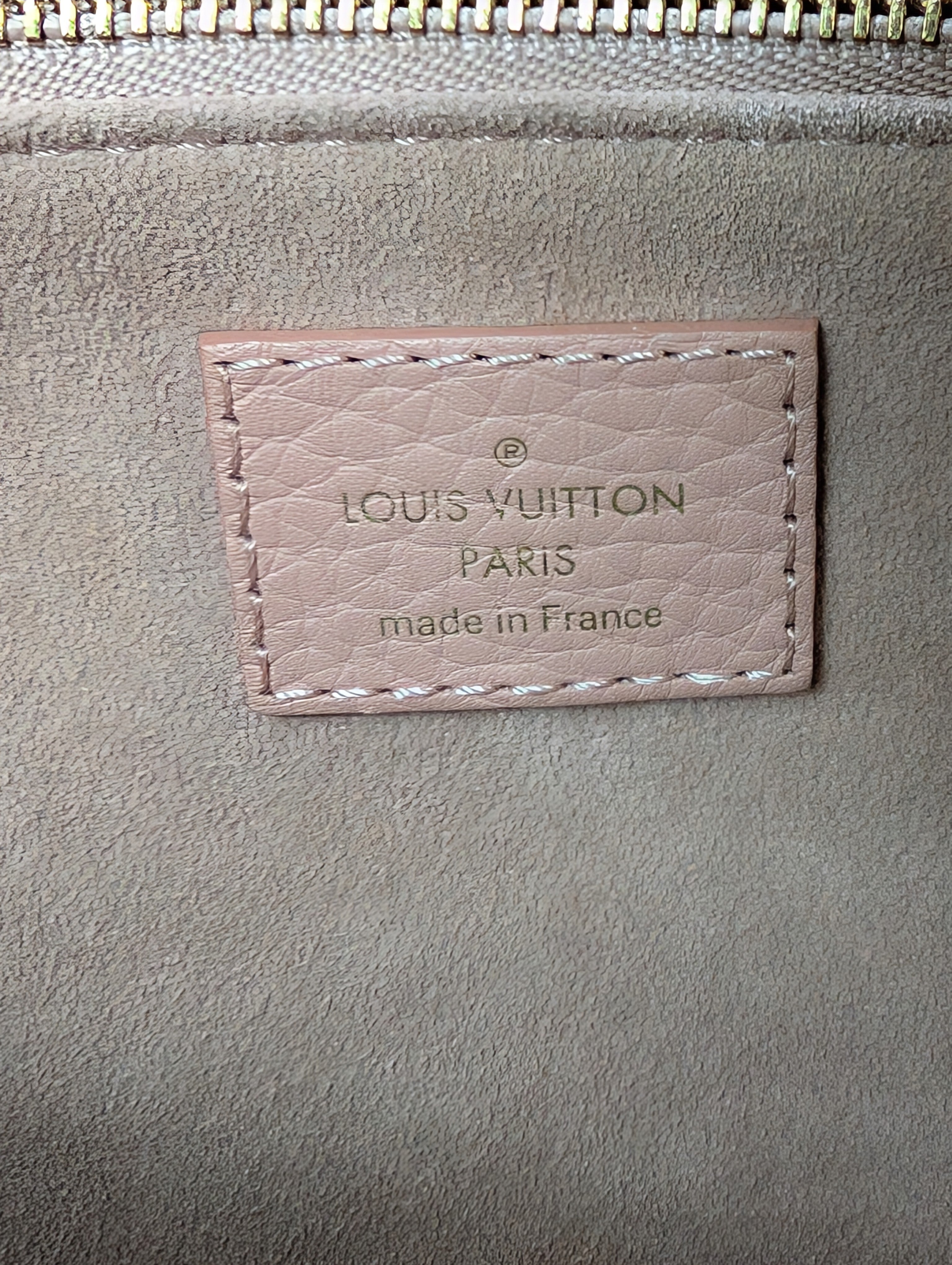 Louis Vuitton Pink Volta Bag in Taurillon Leather and Top Handle Bag
