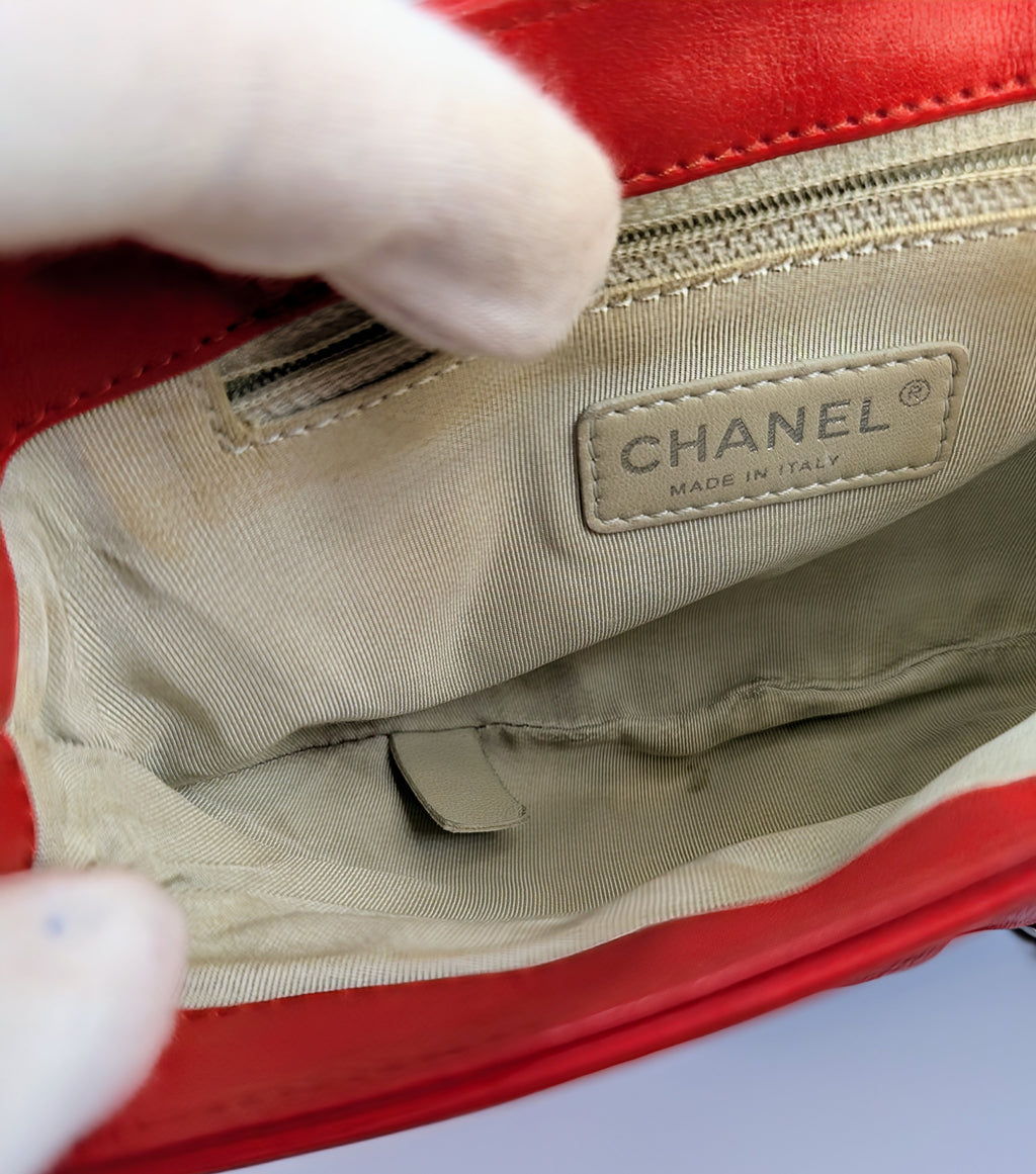 Chanel Rare Red Chain Around Mini Bag