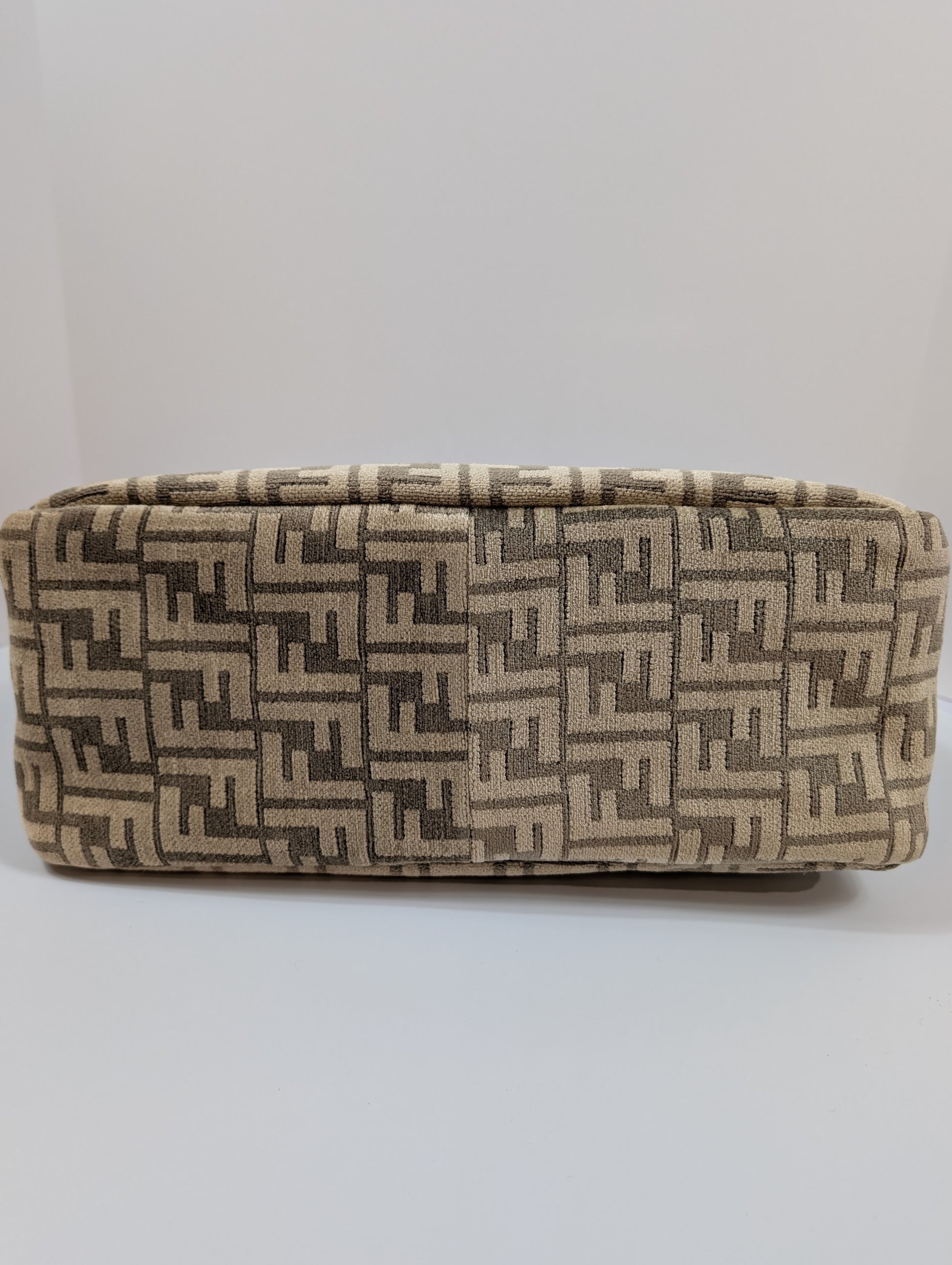 Fendi O’Clock ZipShoulder Bag Zucca Chenille