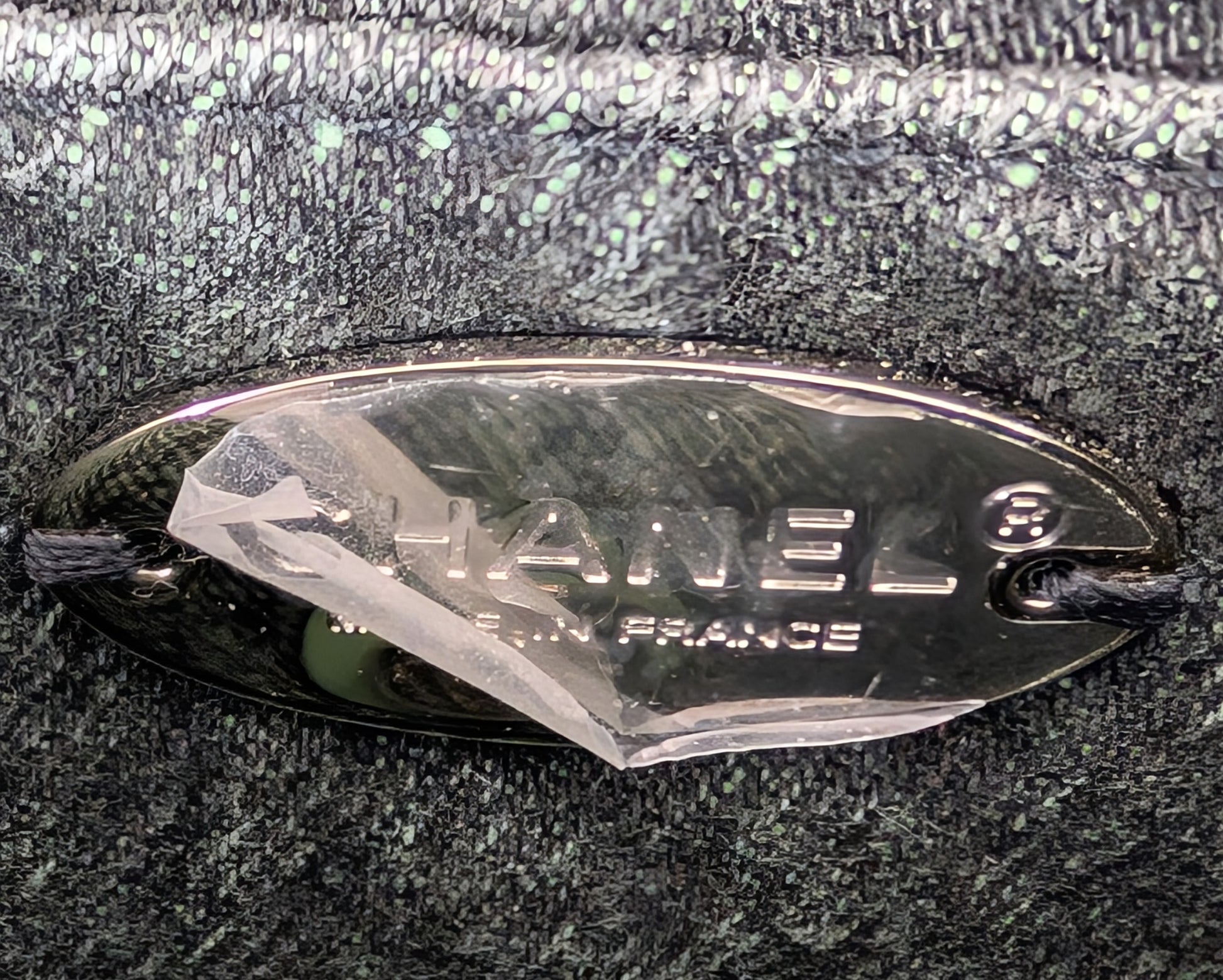 Chanel Mint Green Acid-Washed Denim Mini Flap Bag