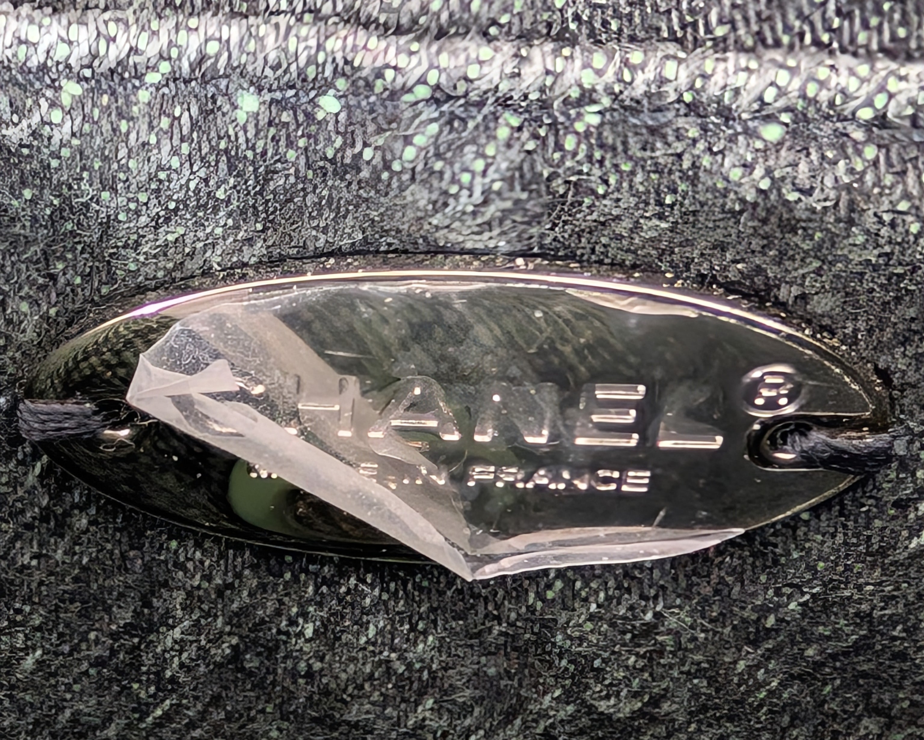 Chanel Mint Green Acid-Washed Denim Small Flap Bag