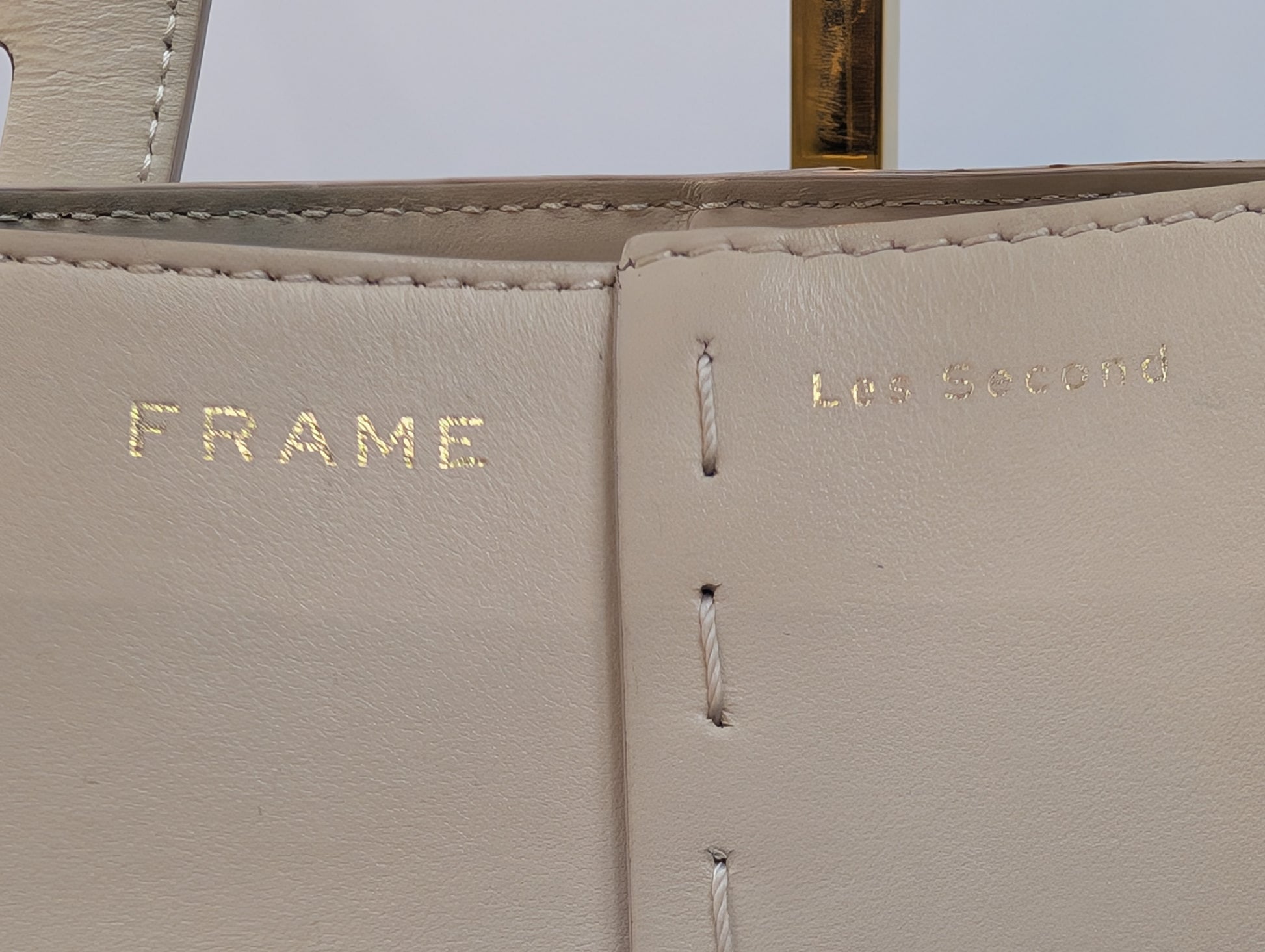 Frame Beige/Cream Le Second Tote