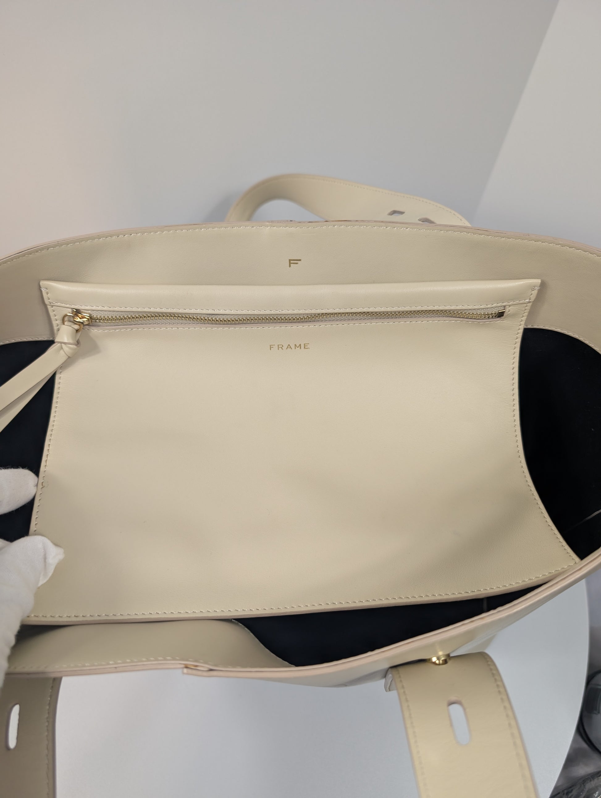Frame Beige/Cream Le Second Tote