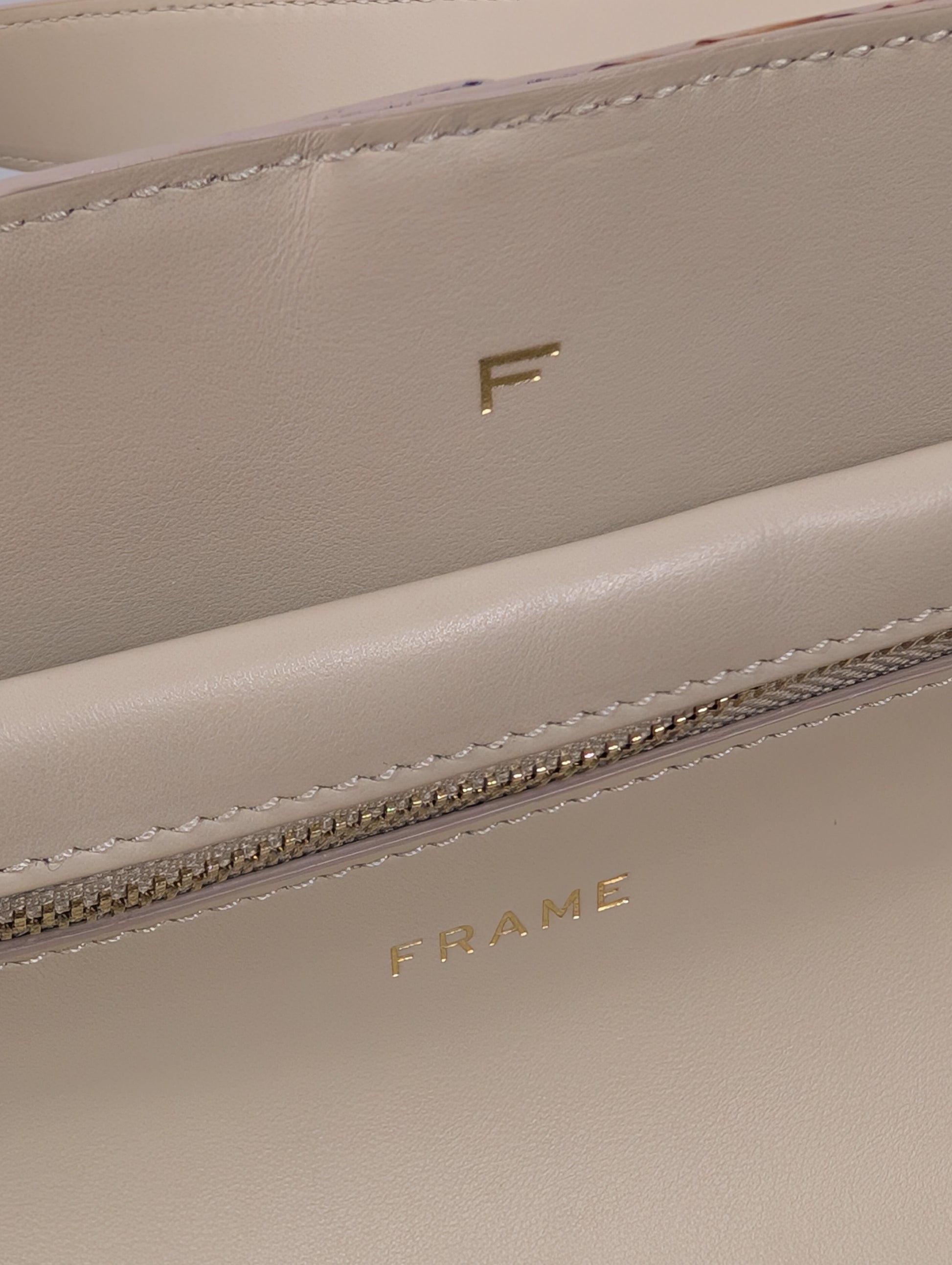 Frame Beige/Cream Le Second Tote