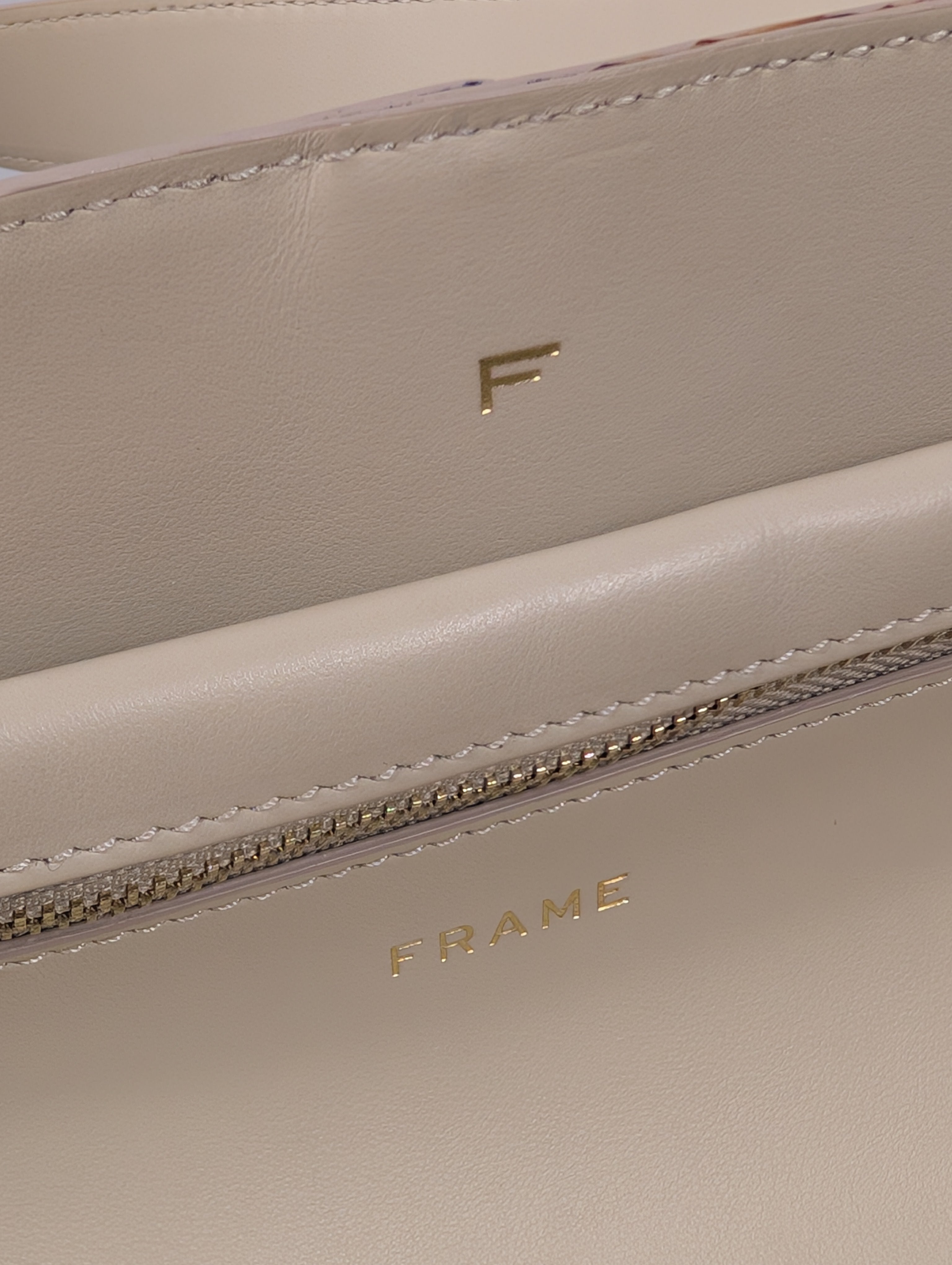 Frame Beige/Cream Le Second Tote