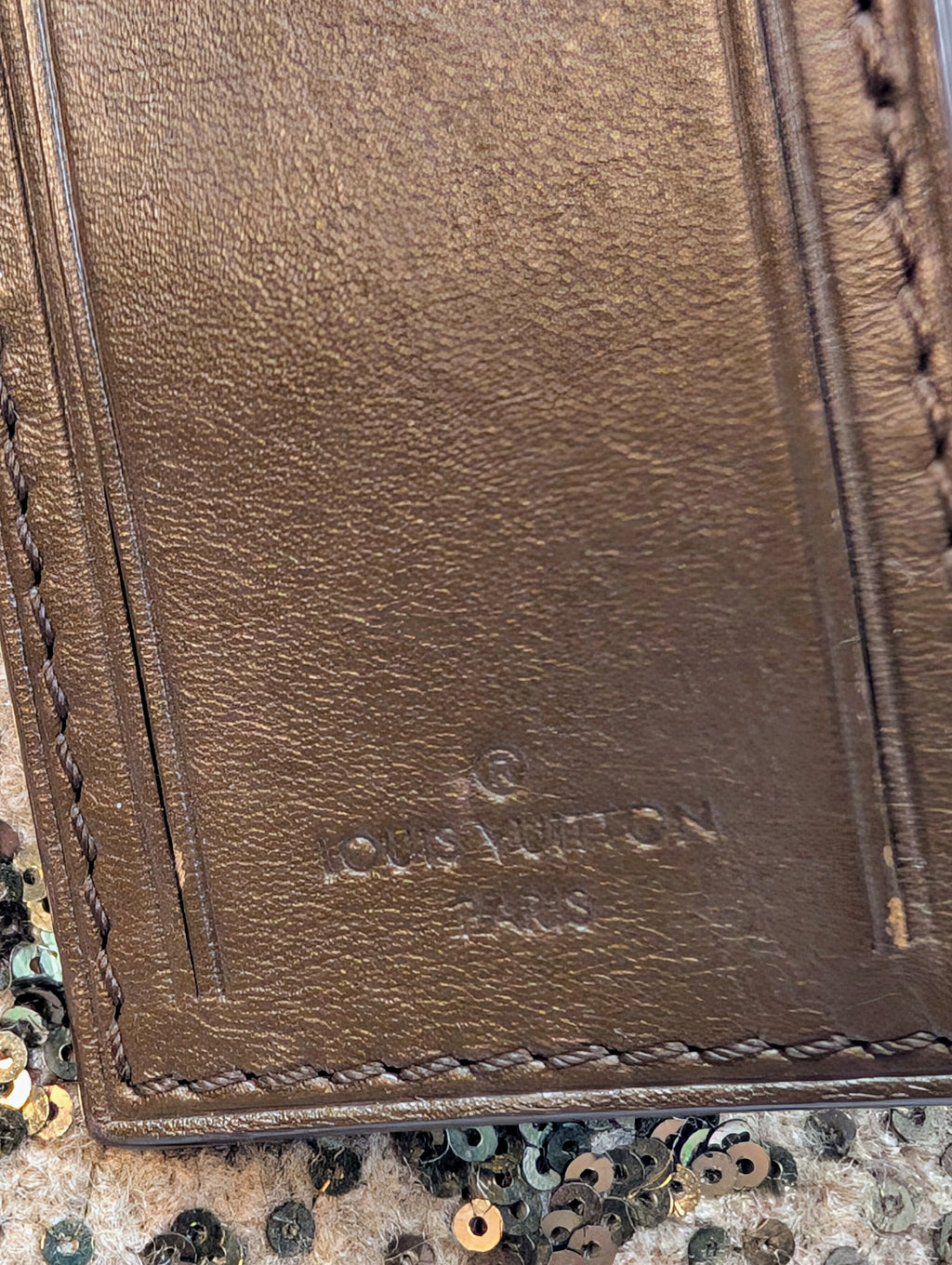 Louis Vuitton Beige Monogram Sequin Speedy 30 (from the Sunshine Collection)