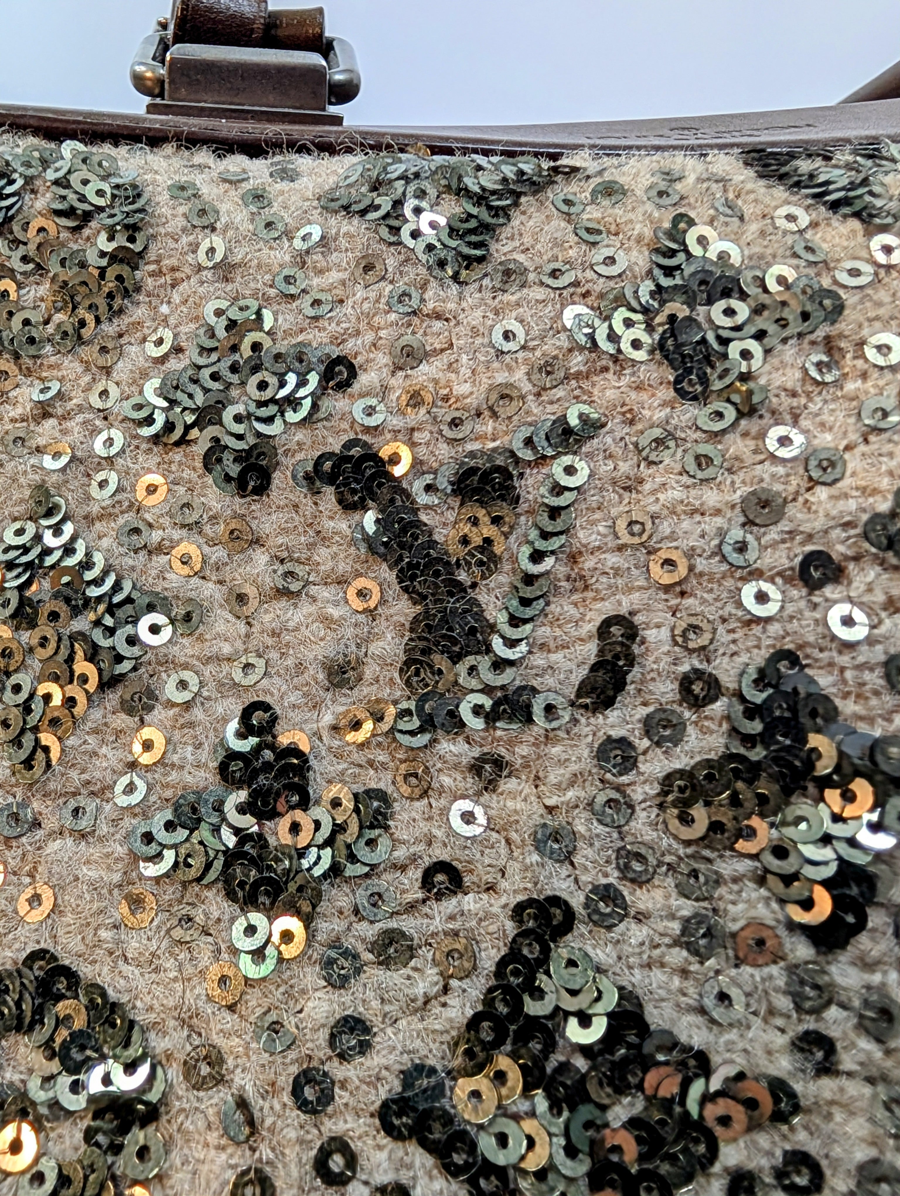 Louis Vuitton Beige Monogram Sequin Speedy 30 (from the Sunshine Collection)