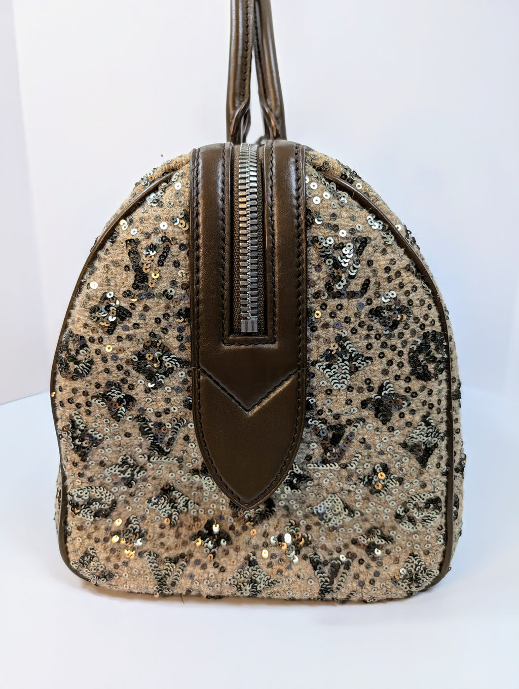 Louis Vuitton Beige Monogram Sequin Speedy 30 (from the Sunshine Collection)
