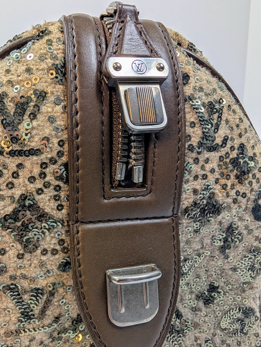 Louis Vuitton Beige Monogram Sequin Speedy 30 (from the Sunshine Collection)
