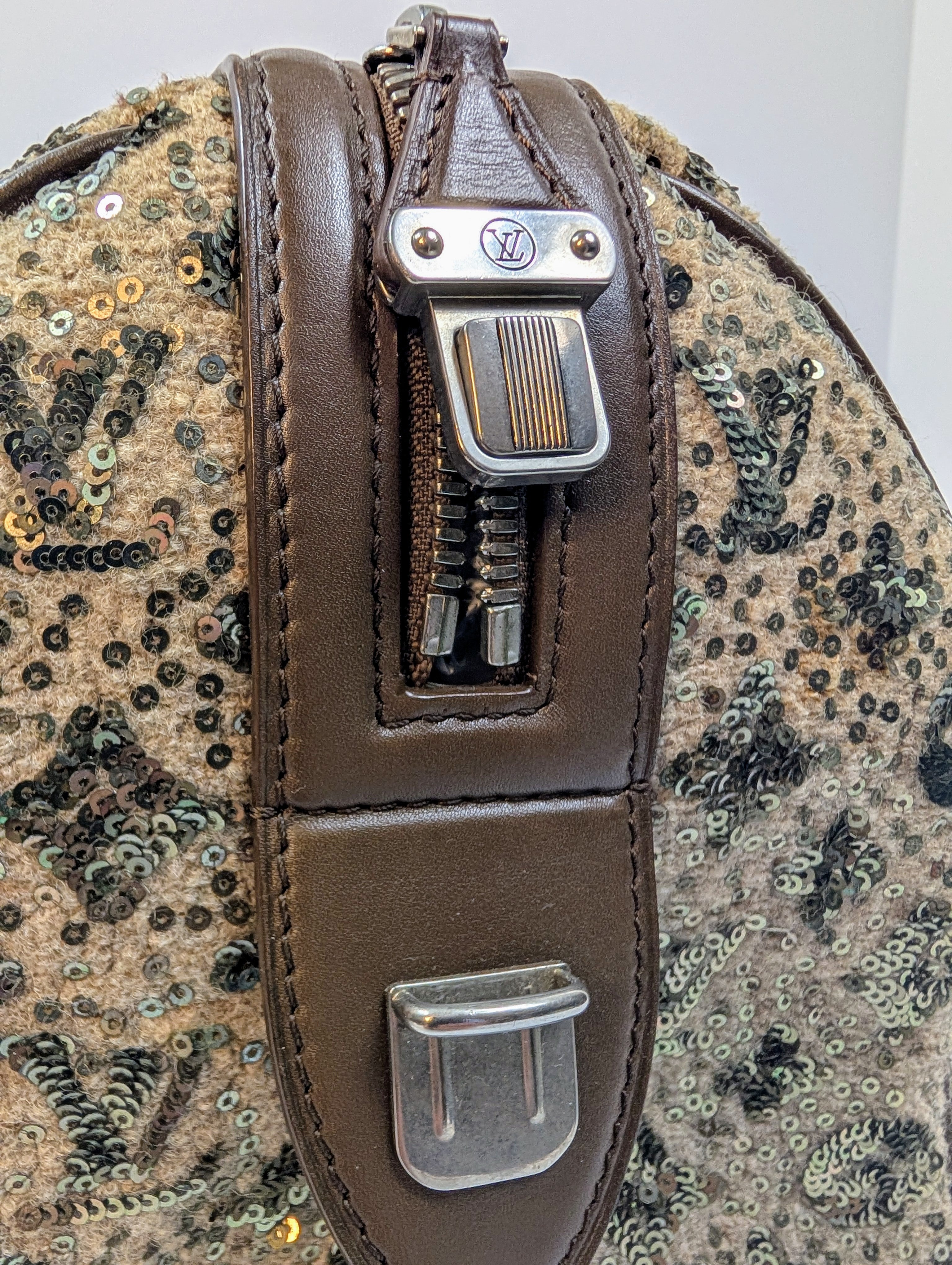 Louis Vuitton Beige Monogram Sequin Speedy 30 (from the Sunshine Collection)