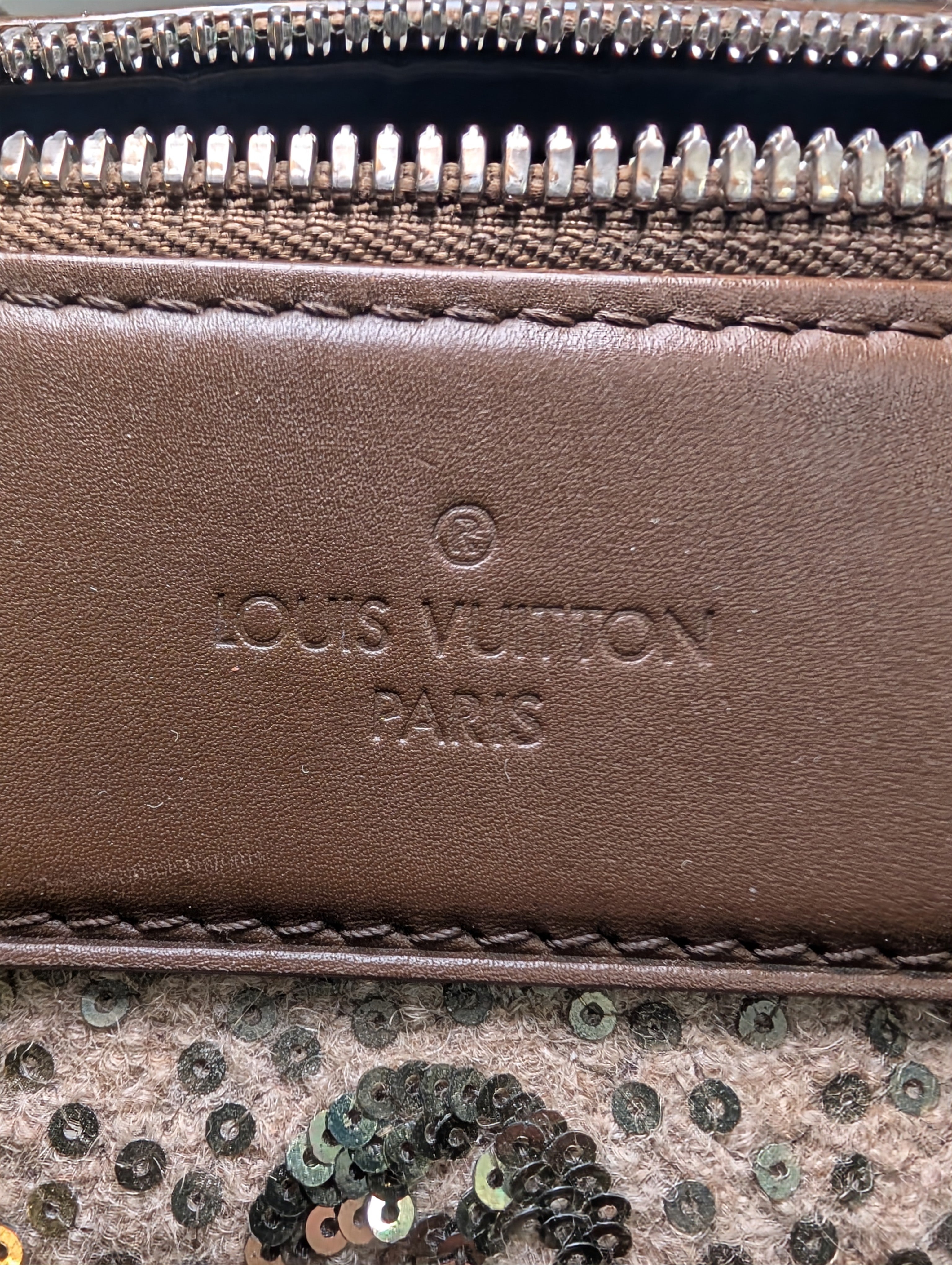Louis Vuitton Beige Monogram Sequin Speedy 30 (from the Sunshine Collection)