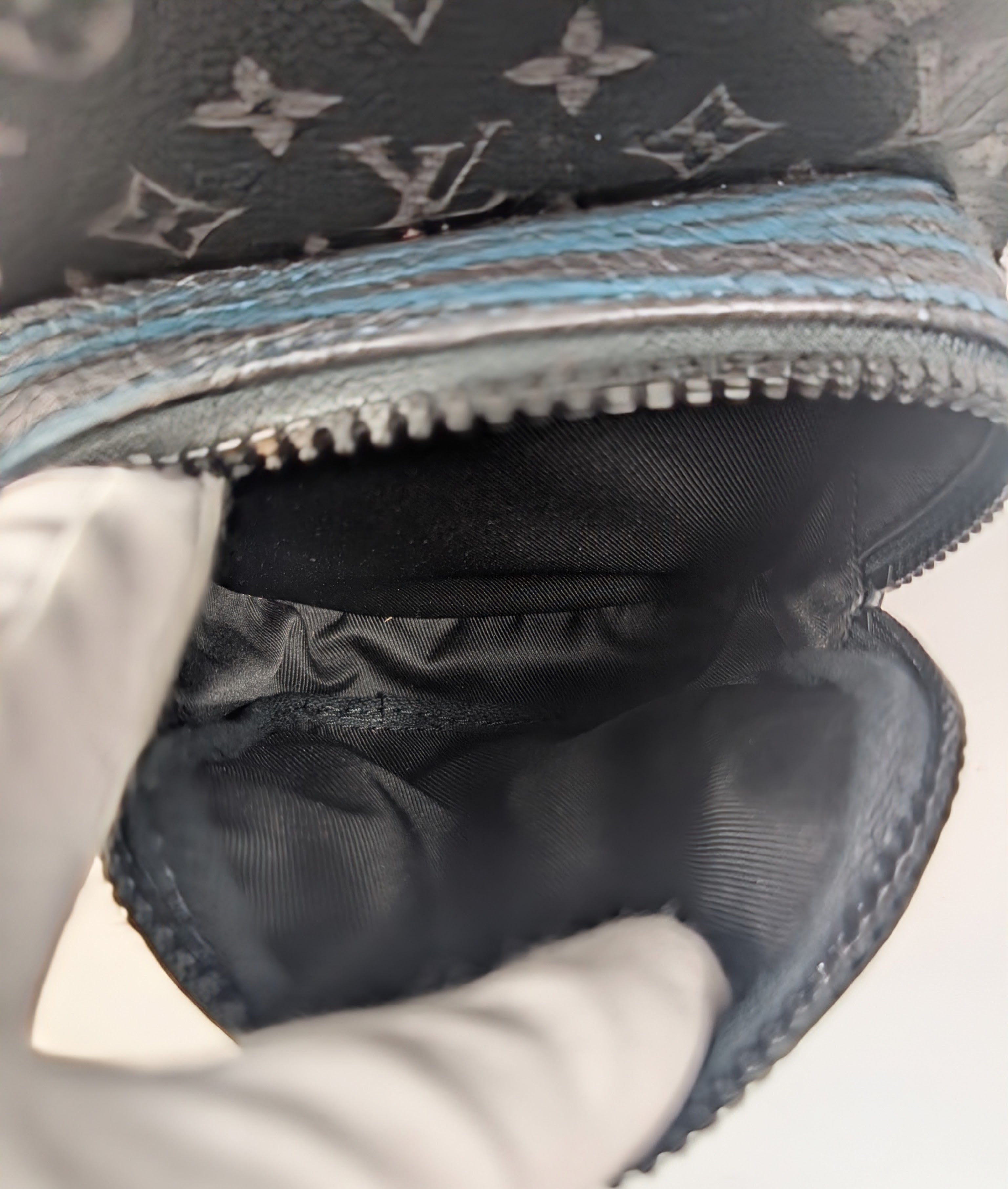 Louis Vuitton Black and Grey Monogram Eclipse Reverse Josh Backpack