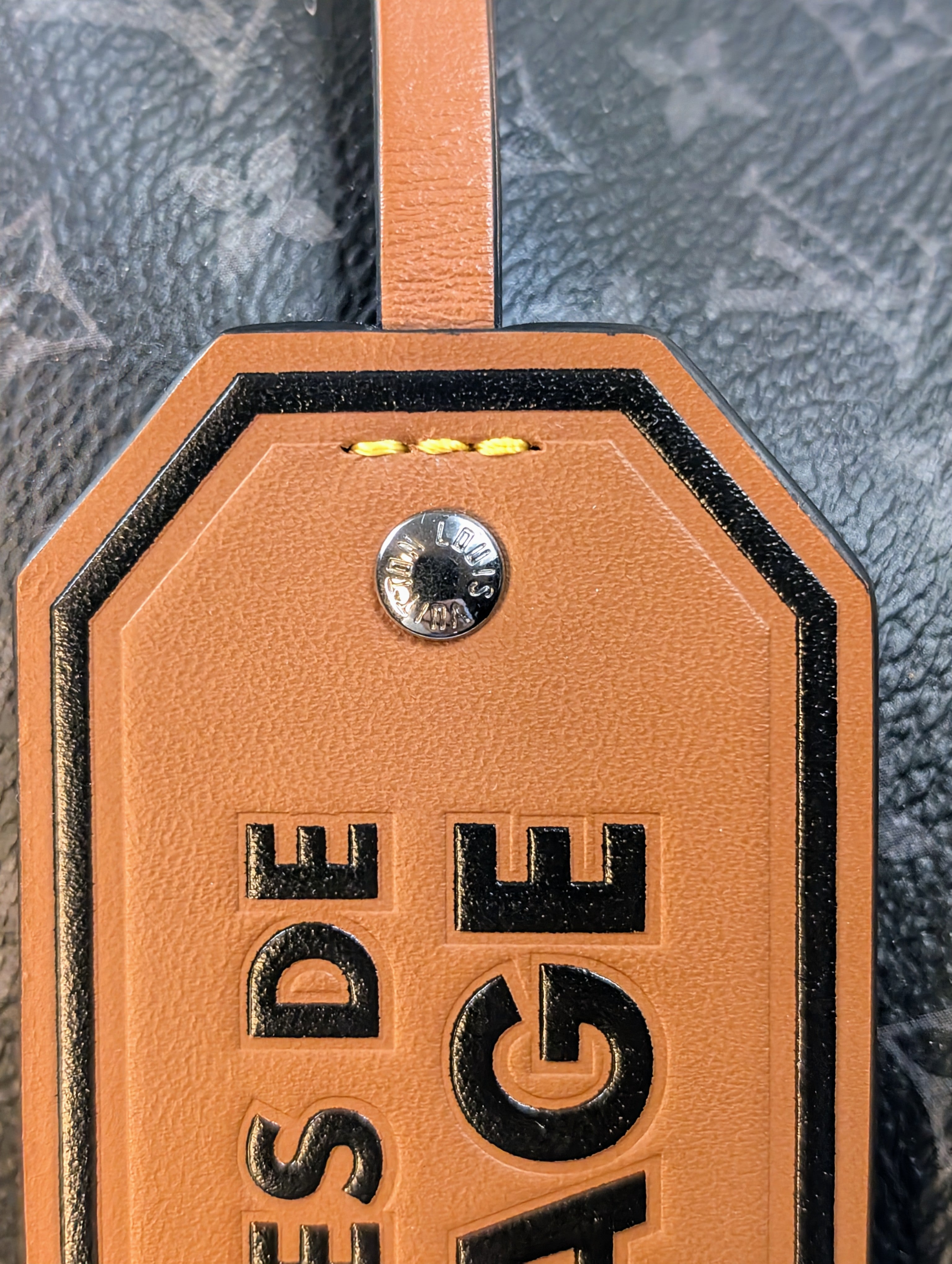 louis vuitton backpack black and orange Louis Vuitton Black and Grey Monogram Eclipse Reverse Josh Backpack – Encore Luxe Bags
