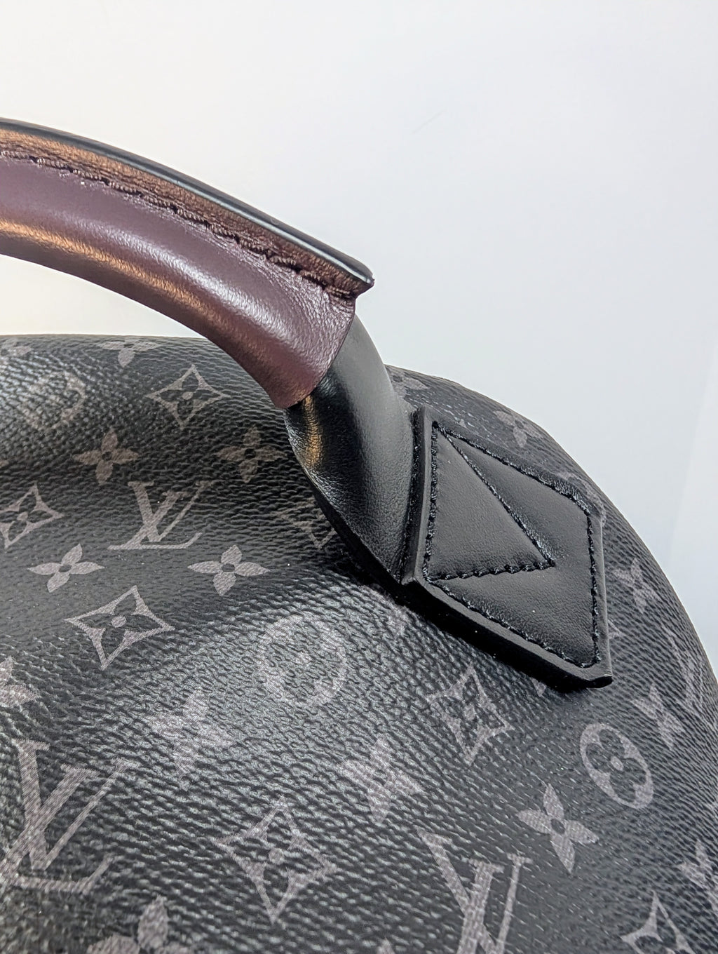 Louis Vuitton Black and Grey Monogram Eclipse Reverse Josh Backpack