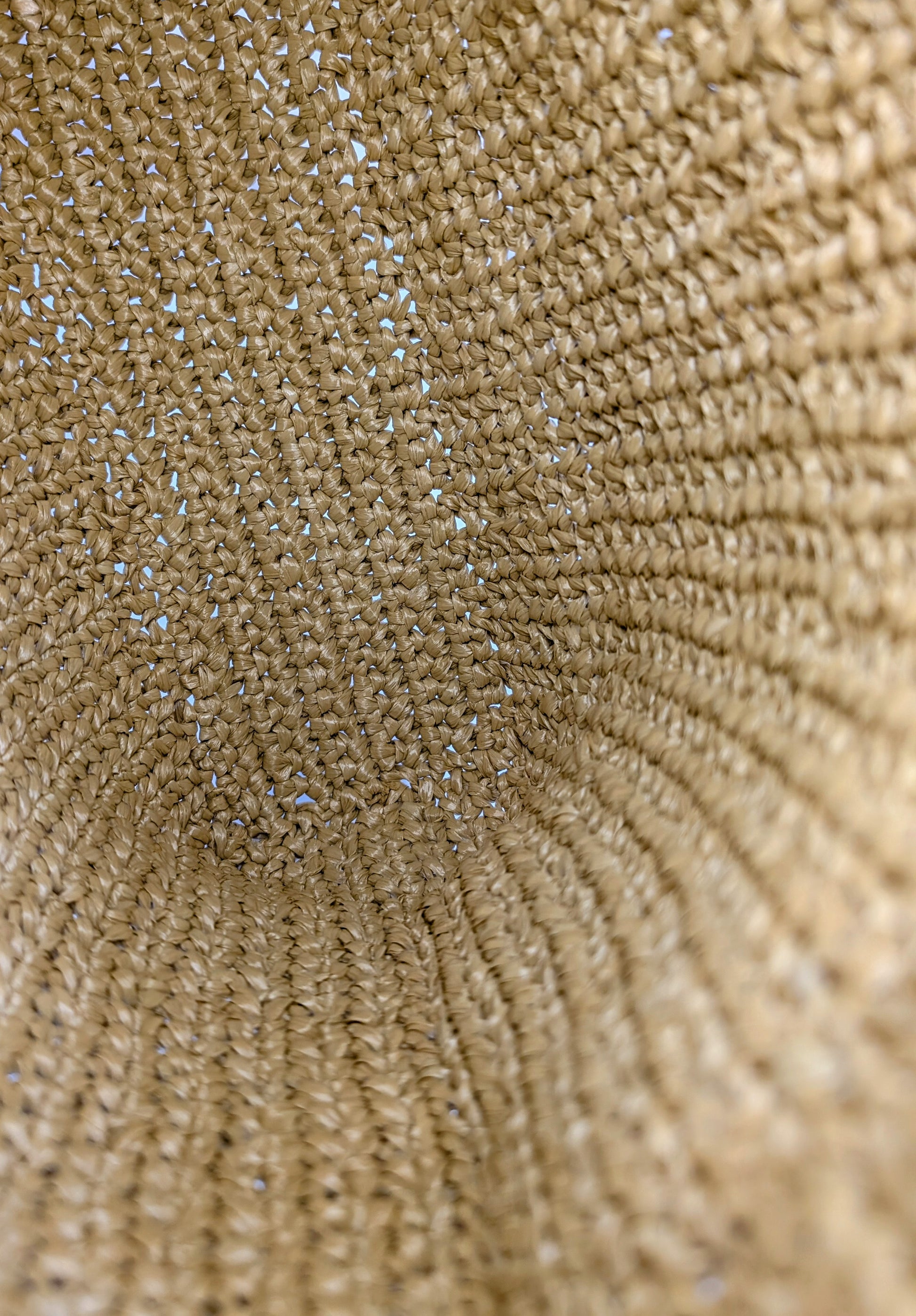 Prada Natural/Beige Small Woven Raffia Tote