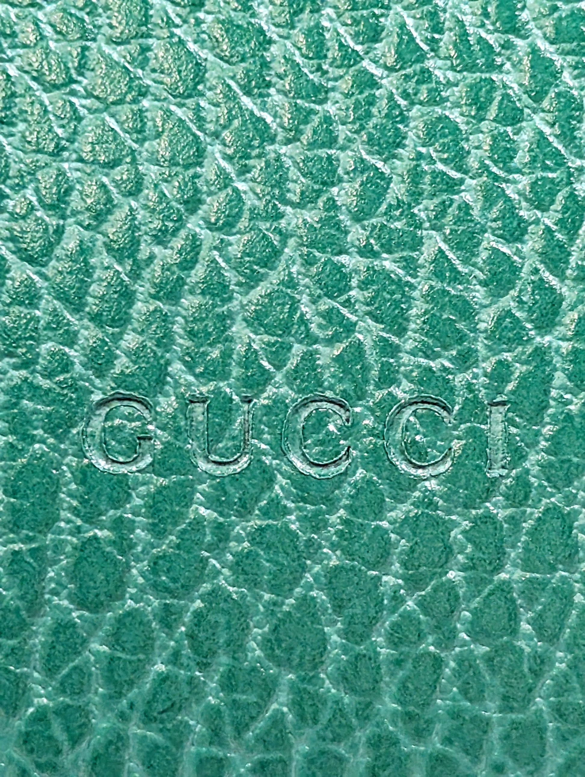 Gucci Green Dionysus Wallet on Chain (WOC) with Crystal Detail