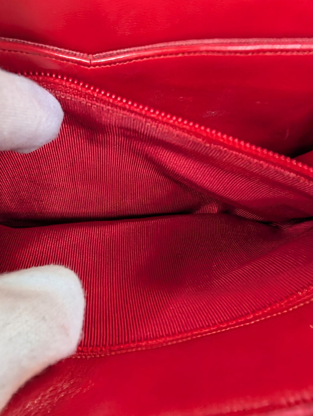 Judith Leiber Vintage Red Alligator Shoulder Bag Clutch
