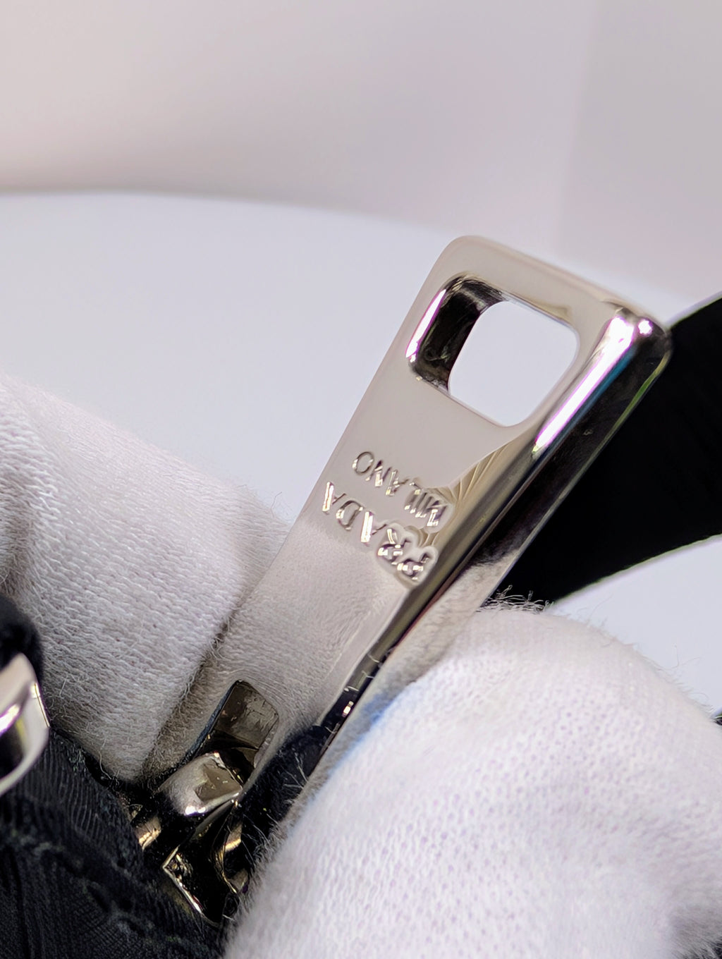 Prada Black Re-Nylon Padded Shoulder Bag (Re-Edition 2005)