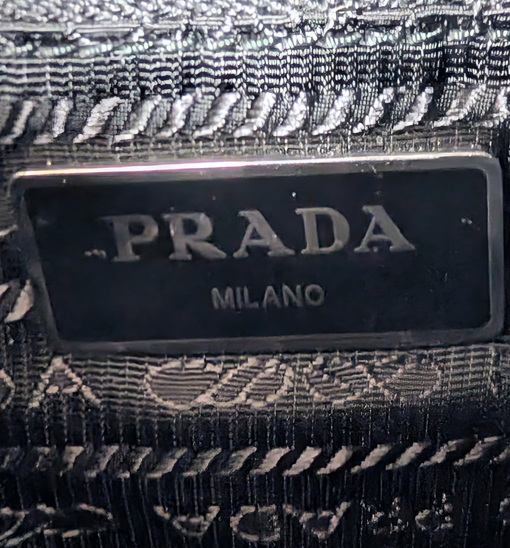 Prada Black Re-Nylon Padded Shoulder Bag (Re-Edition 2005)