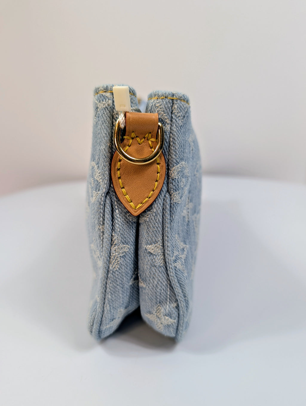 Louis Vuitton Blue Monogram Denim Mini Pochette