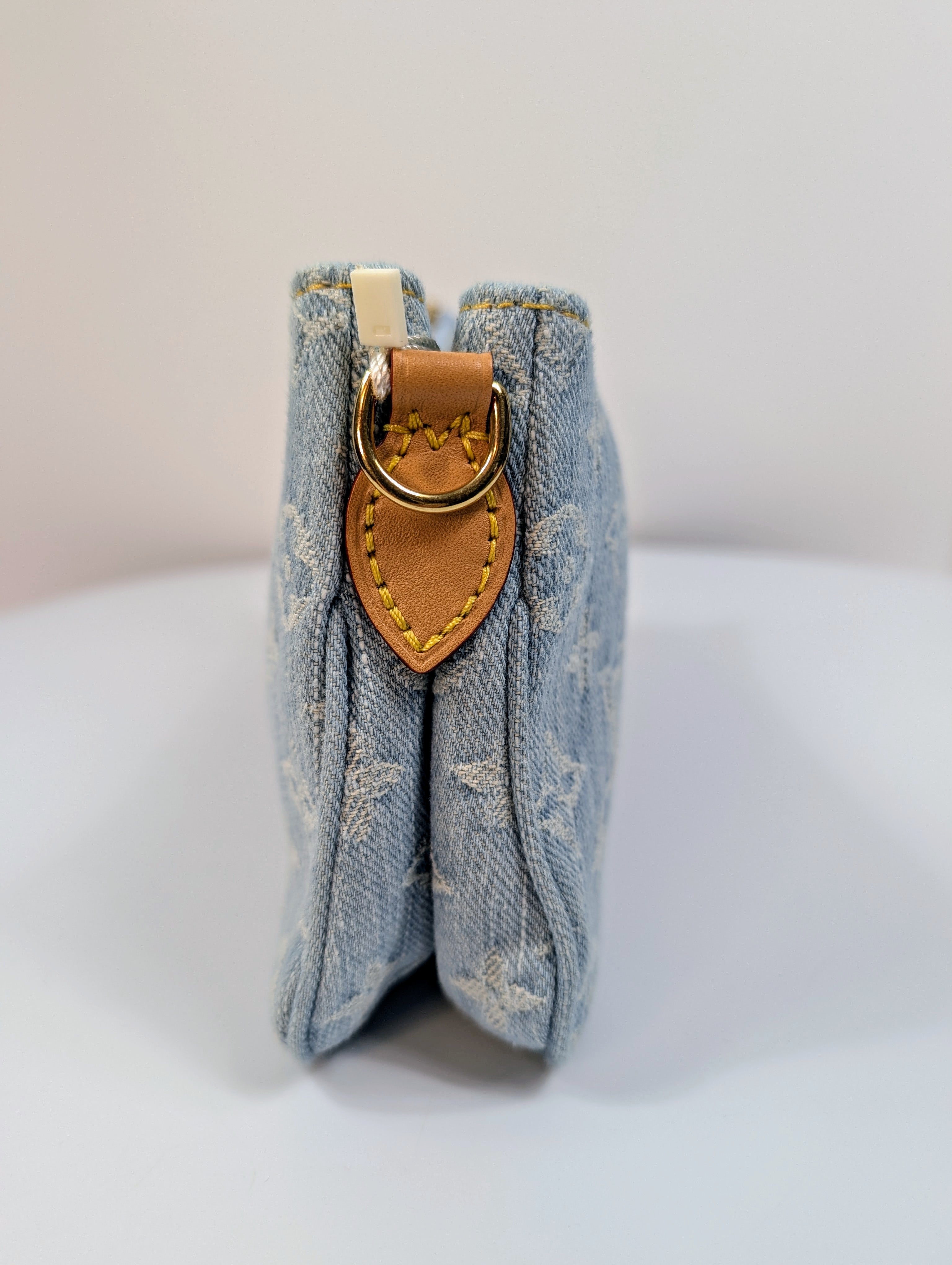 Louis Vuitton Blue Monogram "Sky Denim" OnTheGo Mini Pochette