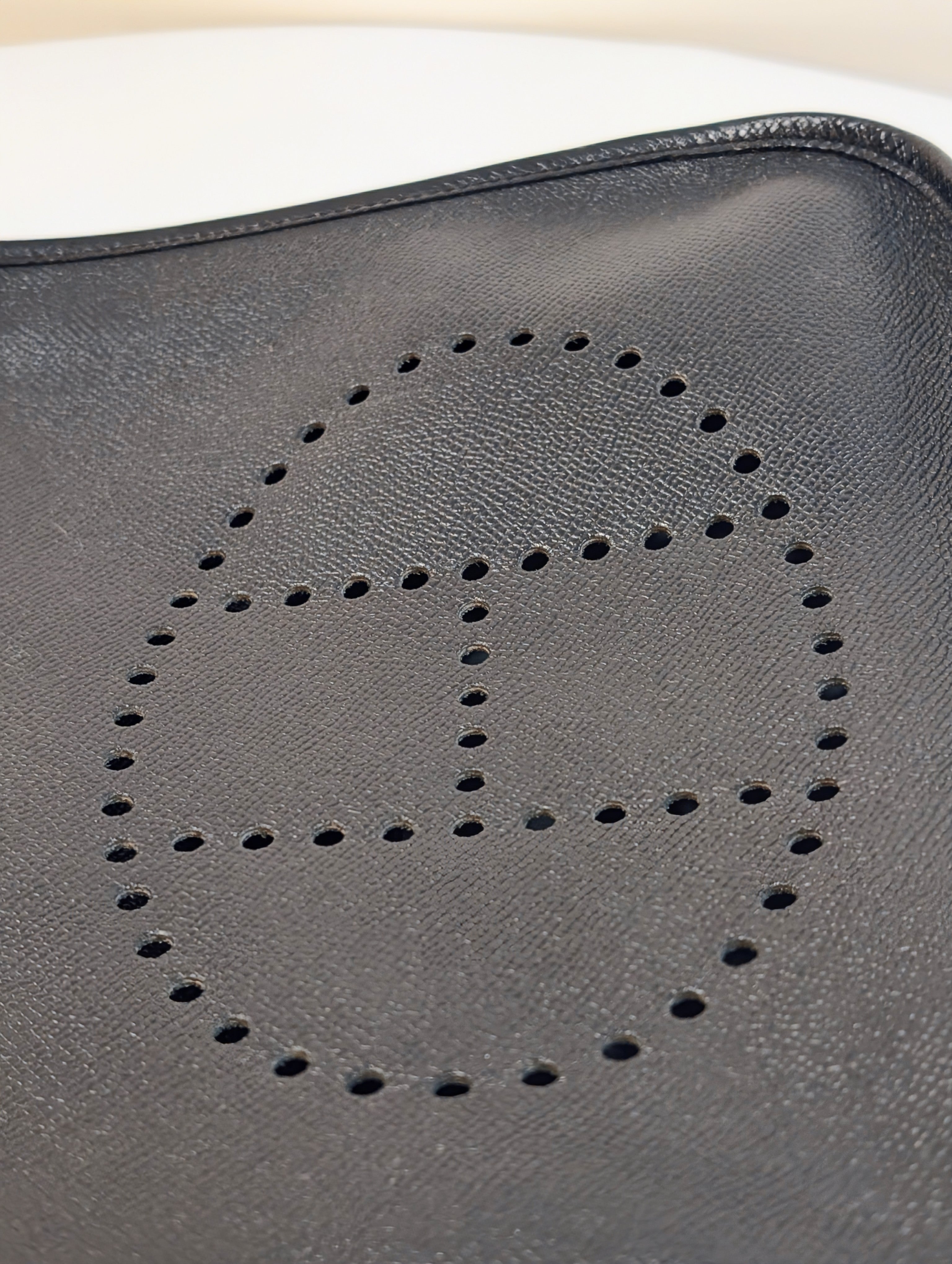 Hermes Black Evelyne III PM Bag in Epsom Leather