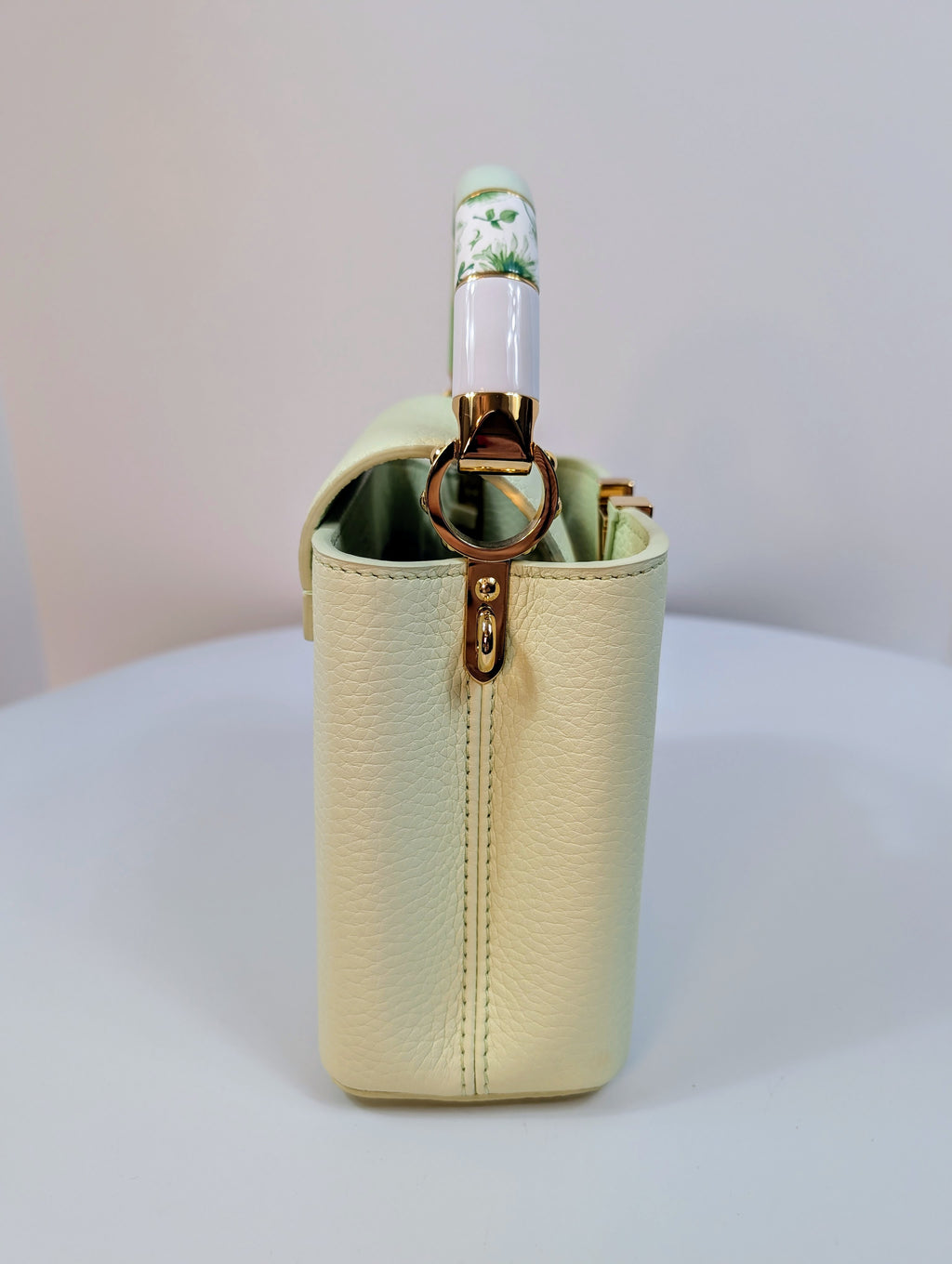 Louis Vuitton Mint Capucines Mini Bag