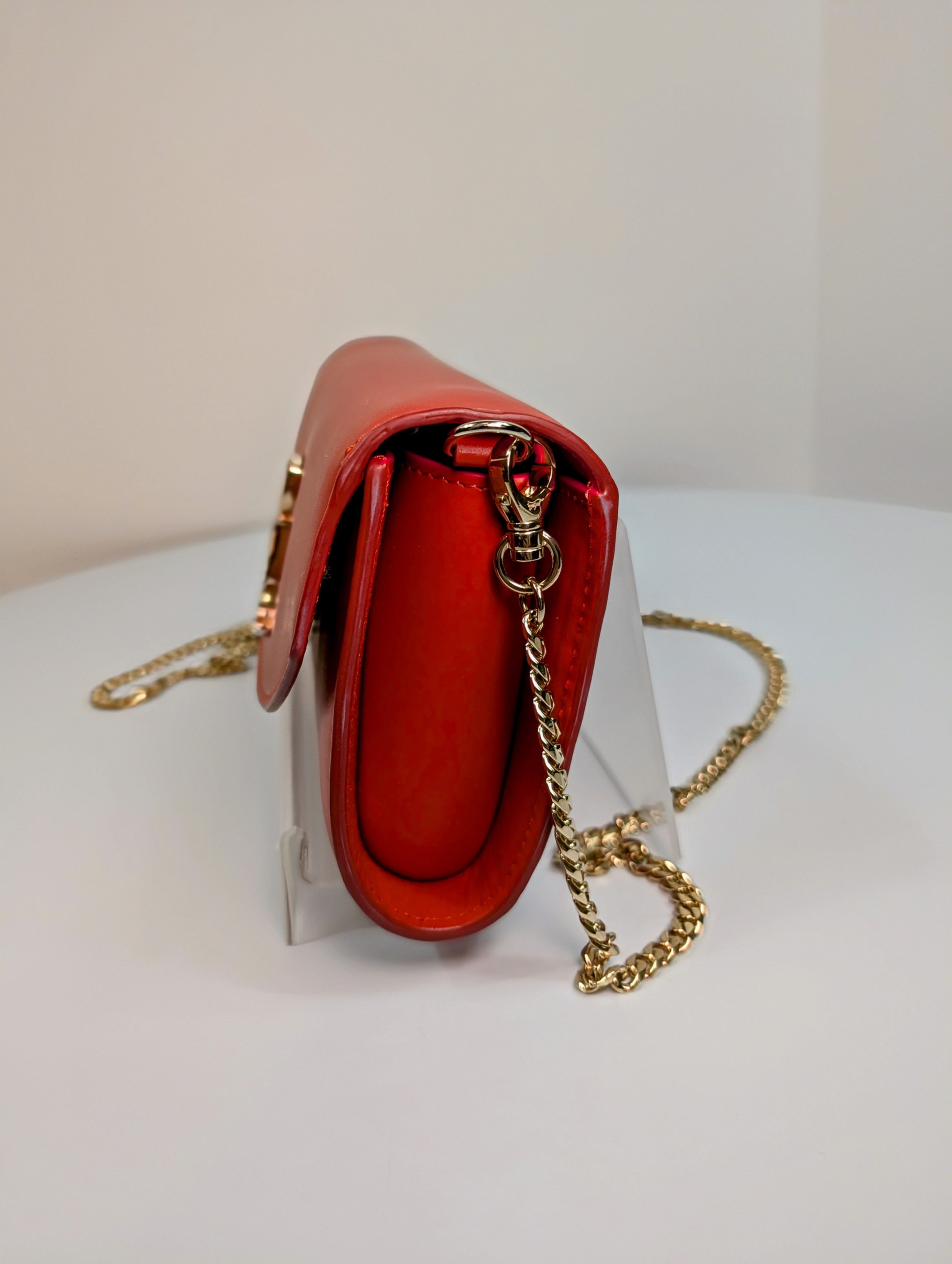 Christian Louboutin Burnt Orange Loubiclutch Clutch